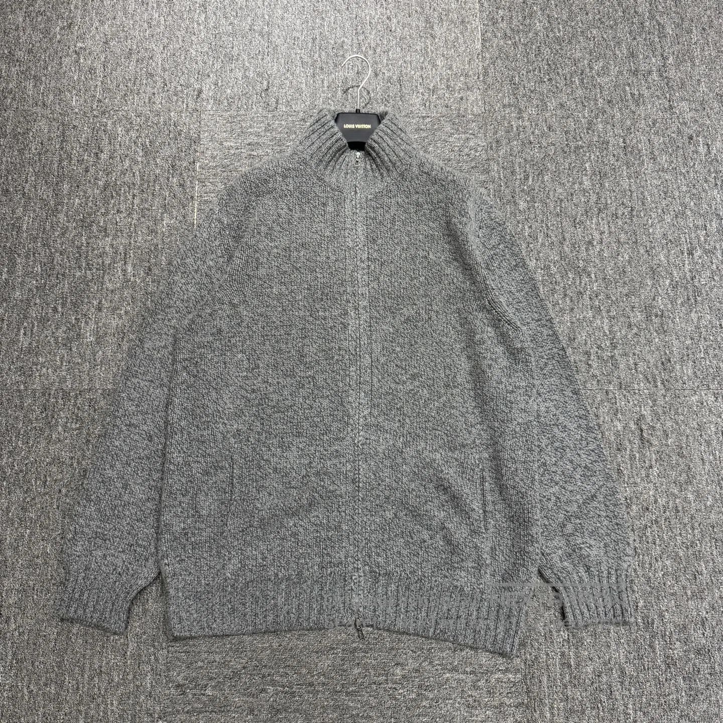Loro Piana LORO PIANA size60 BABYCASHEMRE Gray Cashmere Knit Sweater| Size US XXL / EU 58 / 5 - 1 Thumbnail