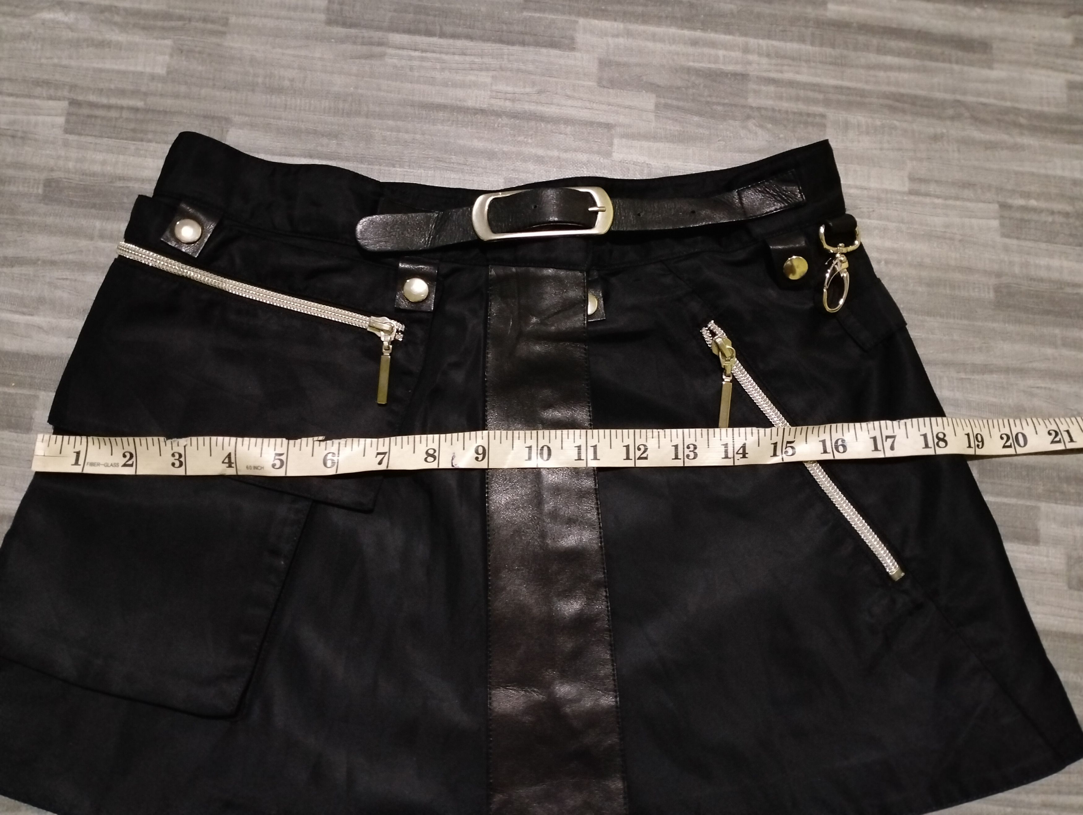 If Six Was Nine Luisa Modesti Bondage Mini Skirt Seditionaries Style Size 29" - 9 Thumbnail
