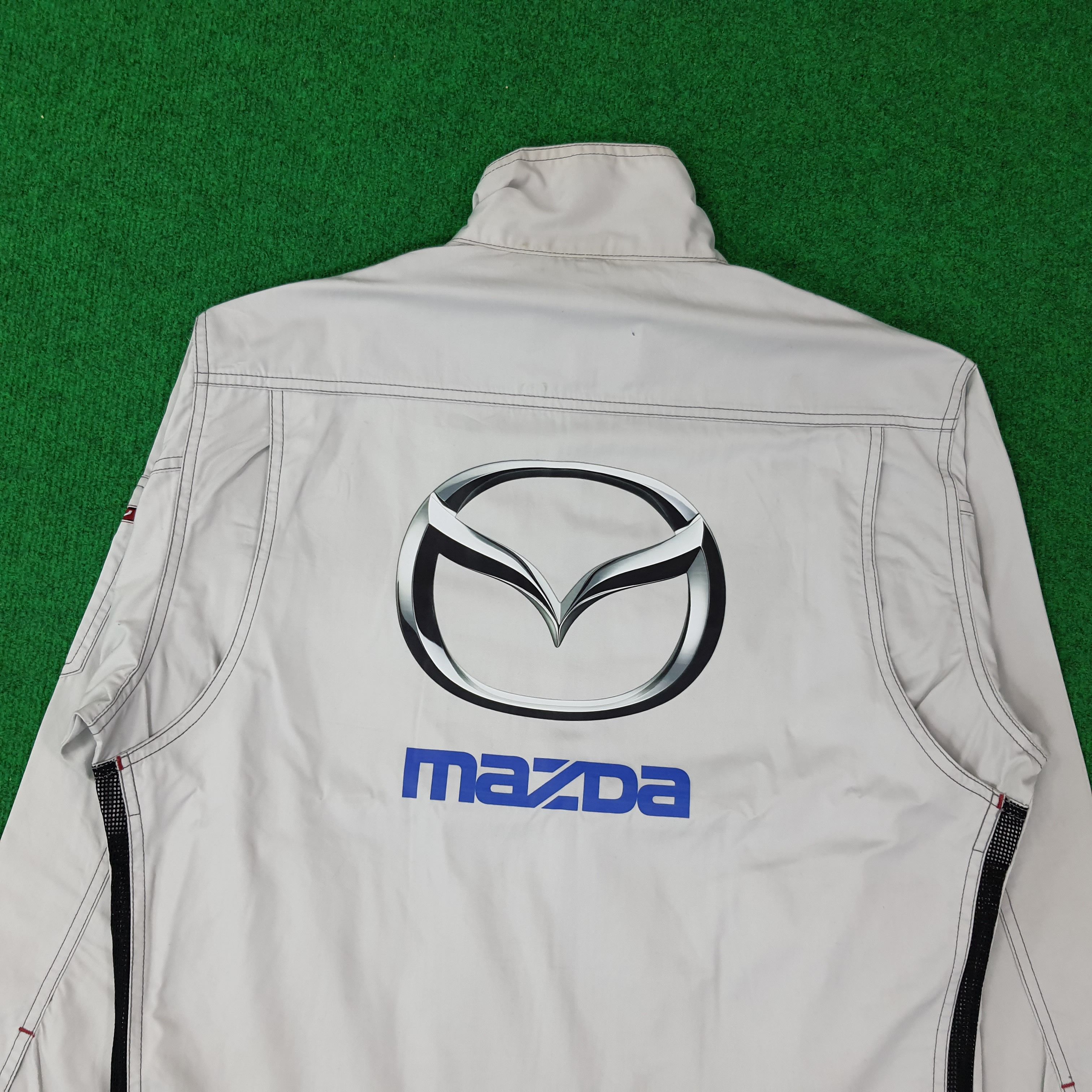 Japanese Brand Vintage MAZDA Racing Sports Workwear Custom Jacket C251N23 Size US M / EU 48-50 / 2 - 2 Thumbnail