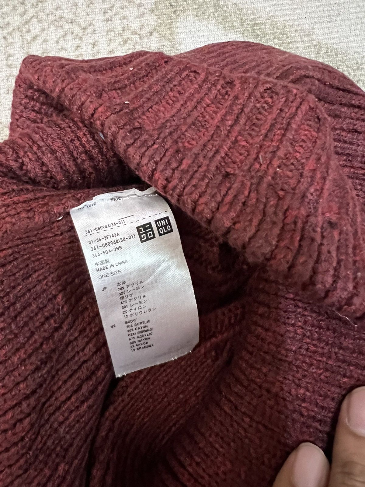 Japanese Brand Japanese Brand Uniqlo Crochet Beanie Hats Size ONE SIZE - 6 Thumbnail