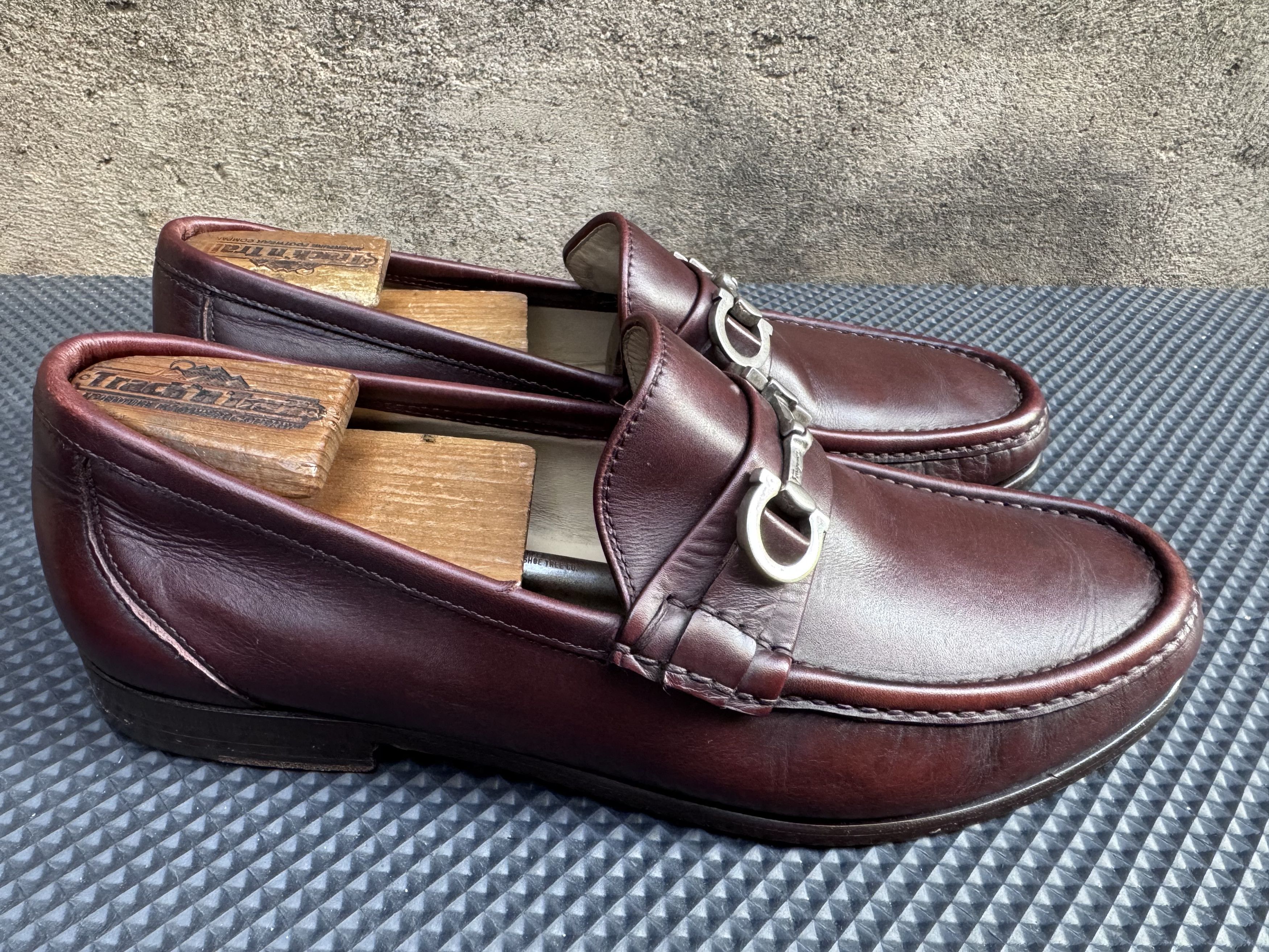 Salvatore Ferragamo Salvatore Ferragamo Gancini Bit Luxury Brown Size US 9.5 / EU 42-43 - 3 Thumbnail