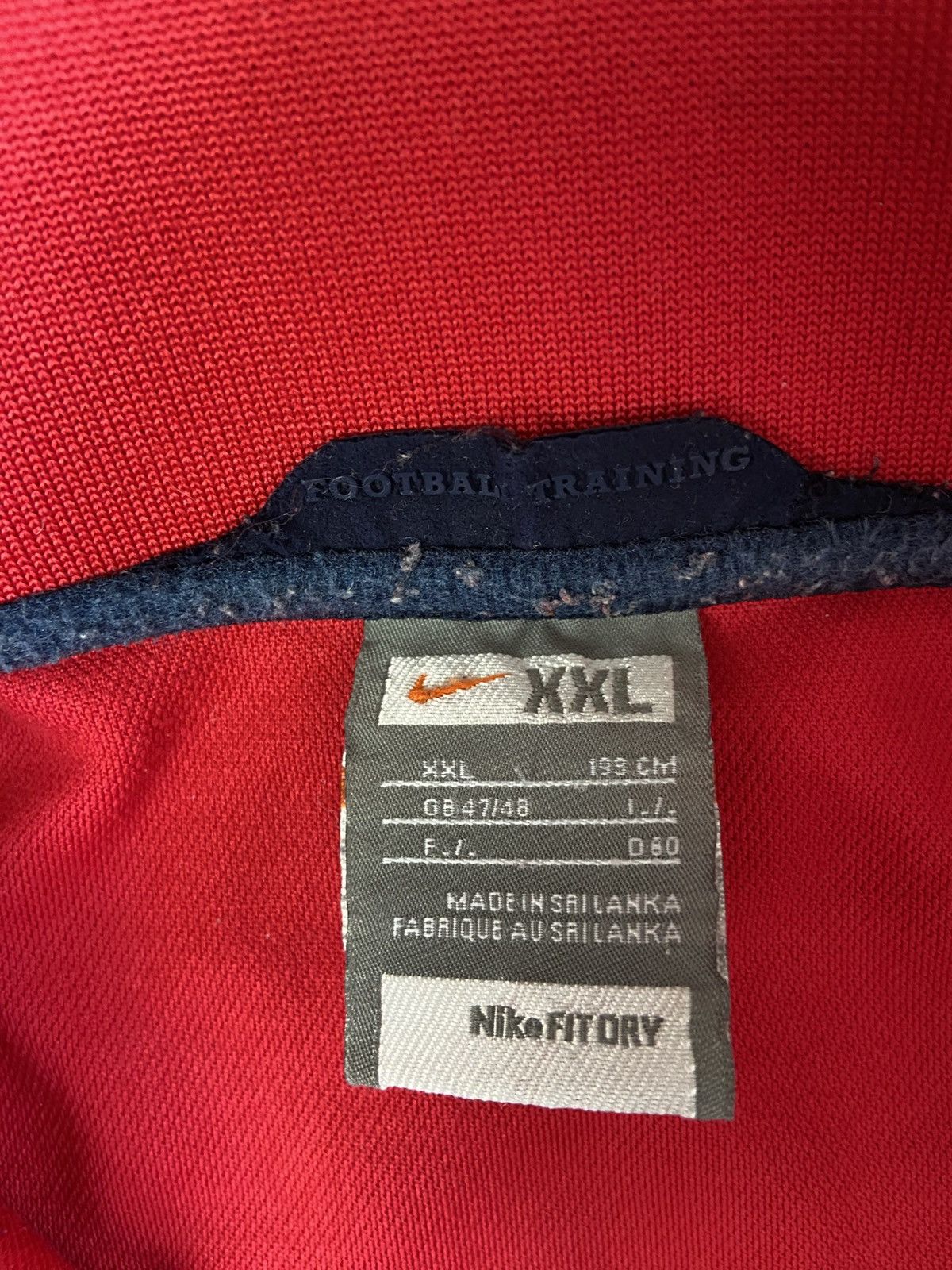Nike Vintage Nike Arsenal FC Polo Shirt Size US XXL / EU 58 / 5 - 3 Thumbnail