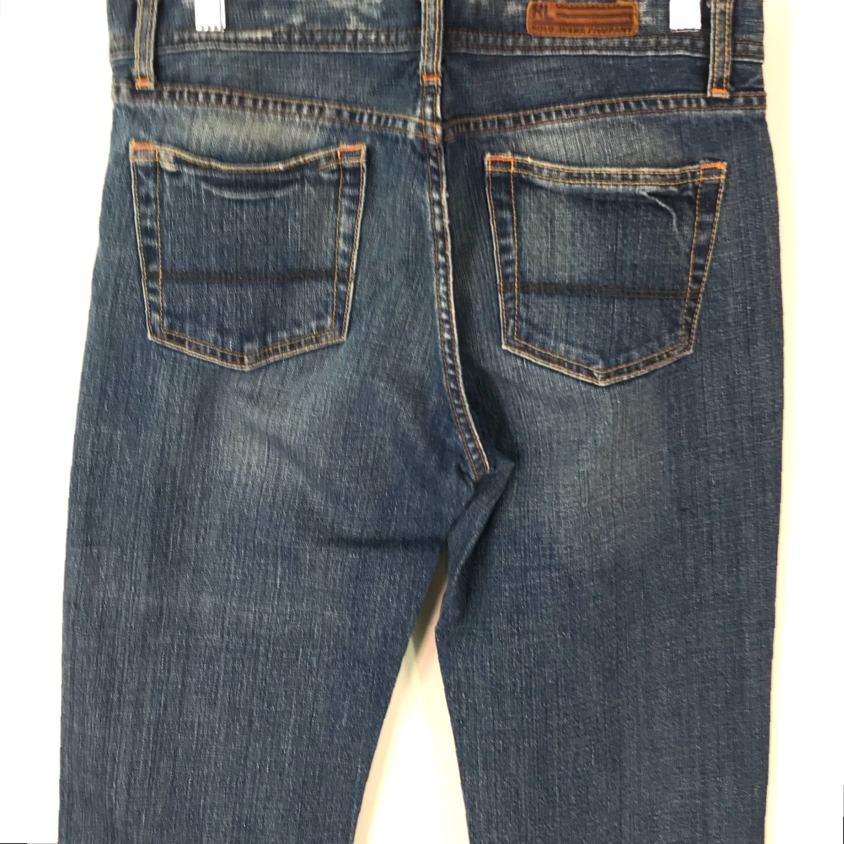 Polo Ralph Lauren Polo Ralph Lauren Womens Ultra Low Rise Casual Blue Denim Boot Cut Jeans Size 8 Size 30" / US 8 / IT 44 - 3 Thumbnail
