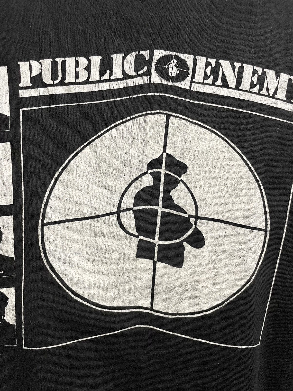 Band Tees Vintage 90s Public Enemy Single Stitch Rap Hip Hop T-Shirt Size US L / EU 52-54 / 3 - 8 Thumbnail