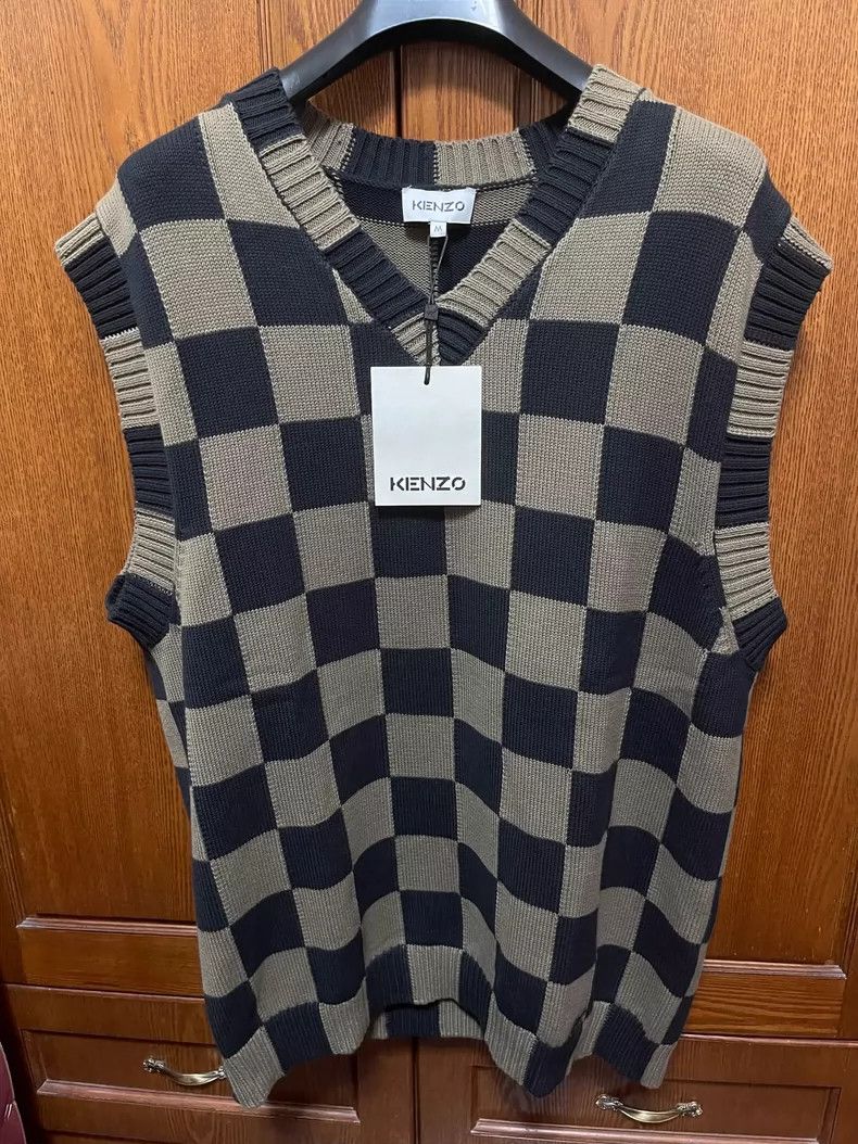 Kenzo KENZO Knitted Vest Size US M / EU 48-50 / 2 - 3 Thumbnail