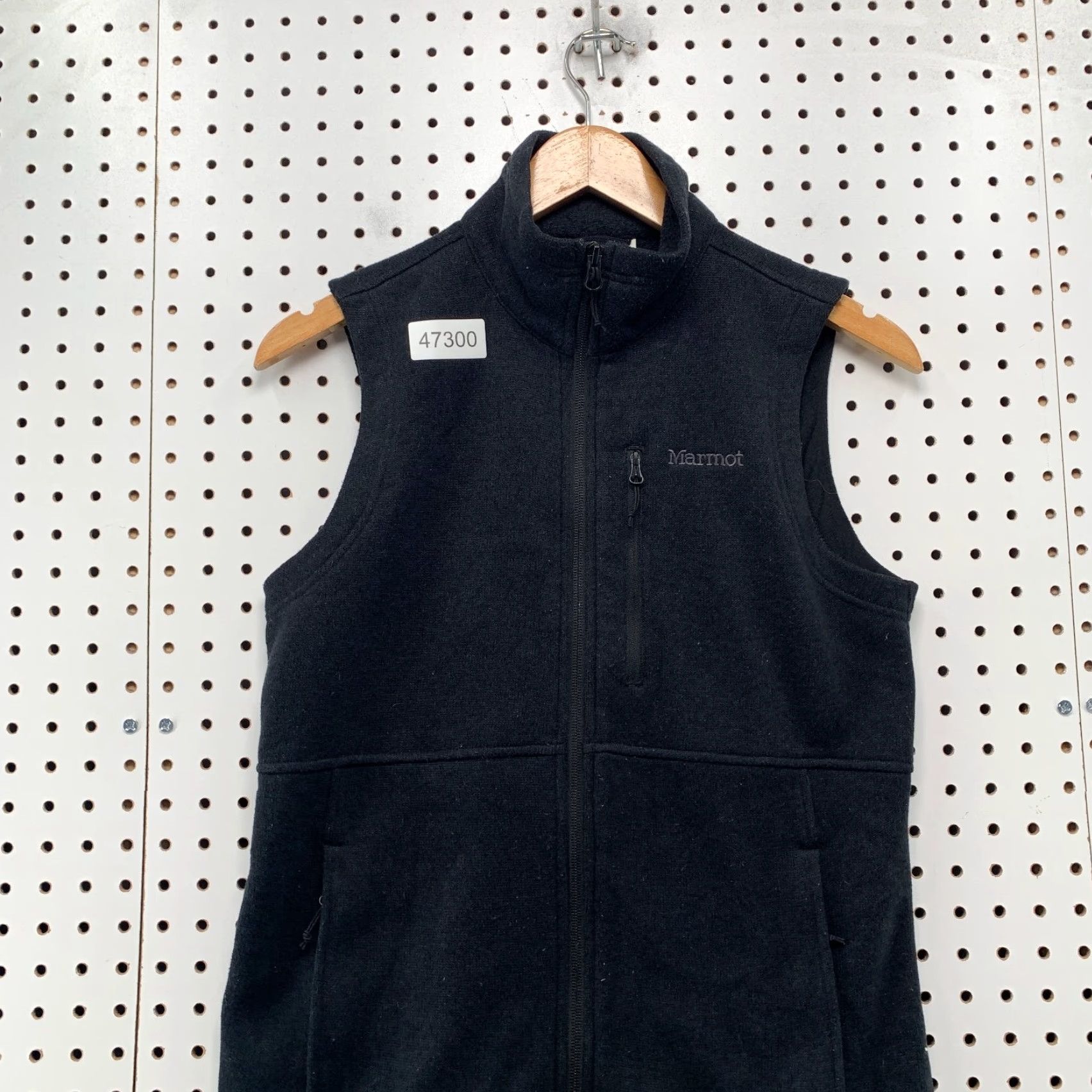 Marmot Marmot Fleece Vest Jacket Womens Small Black Outdoor Sleeveless Size S / US 4 / IT 40 - 4 Thumbnail