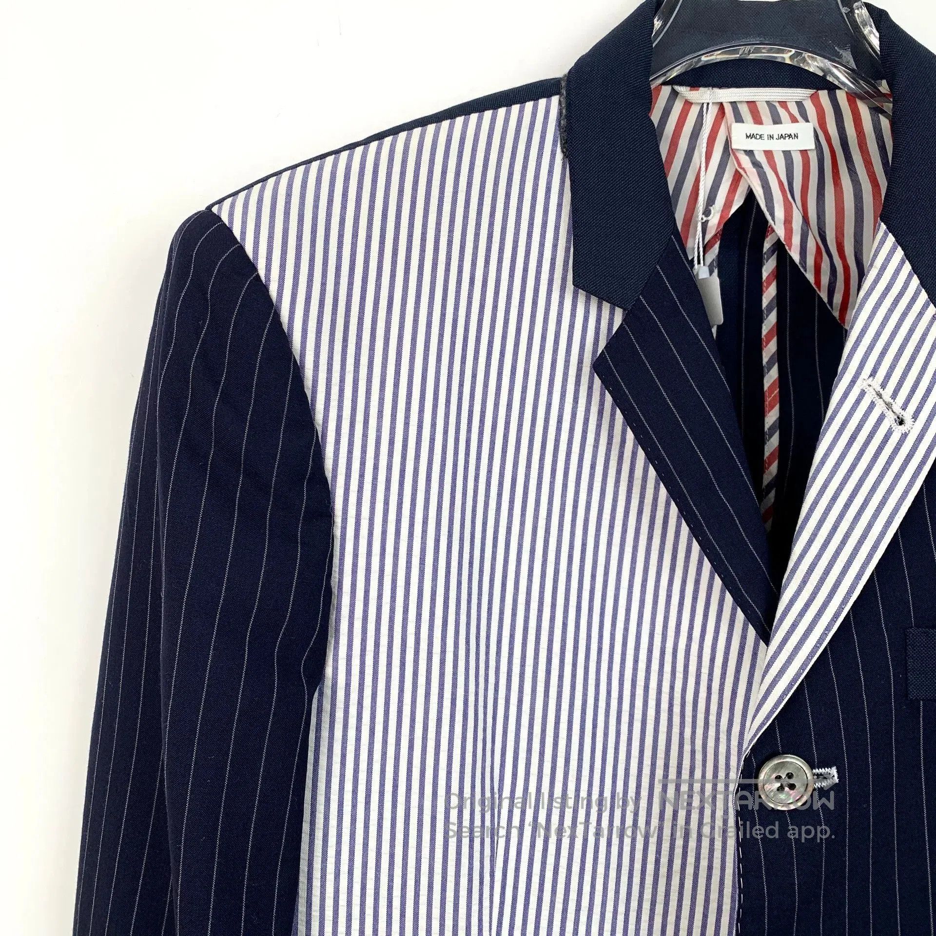 Thom Browne Thom Browne Colorblock Stripe Blazer. Size US M / EU 48-50 / 2 - 3 Thumbnail