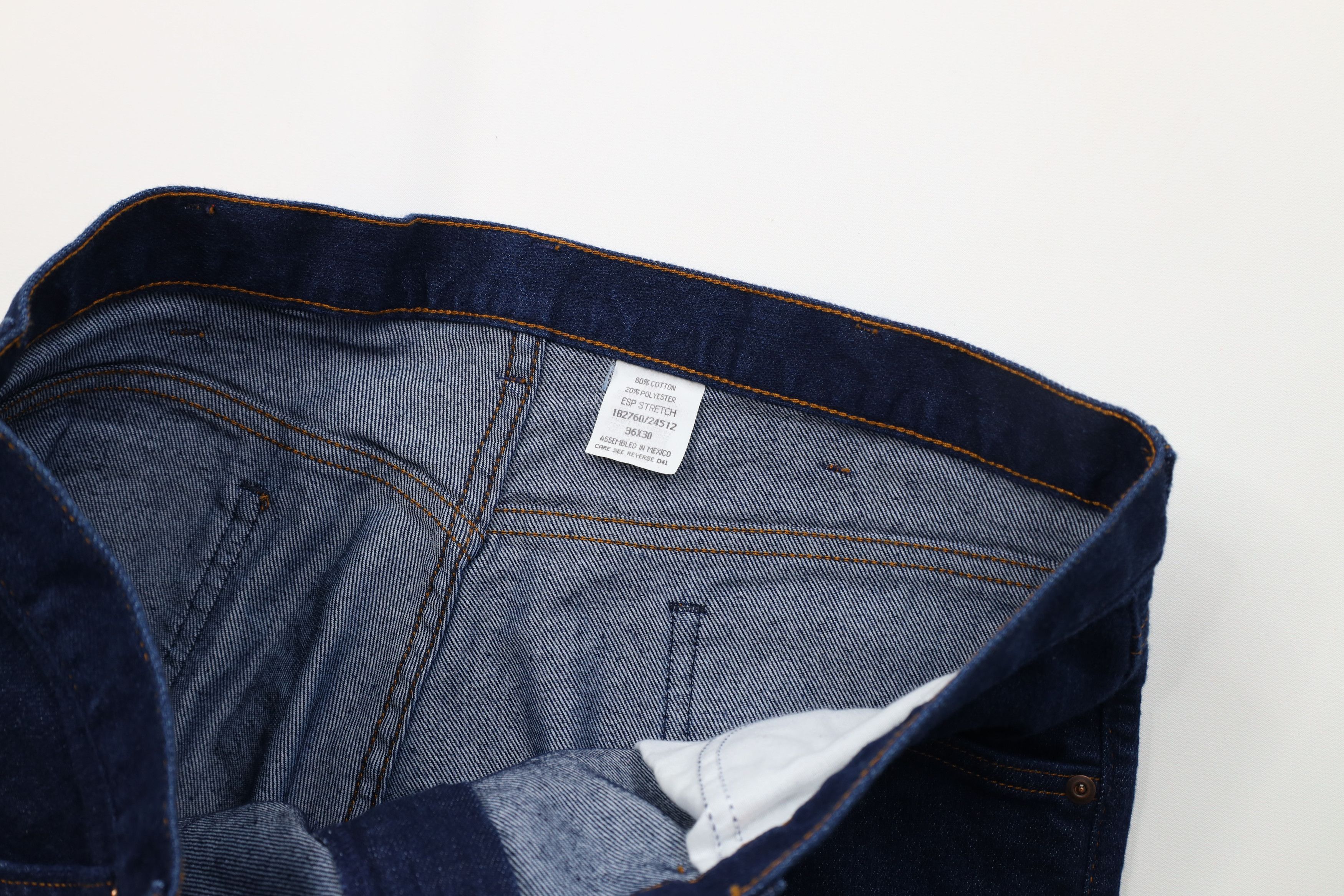 Vintage Vintage 90s Streetwear Stretch Flared Denim Jeans Blue Size US 36 / EU 52 - 7 Thumbnail