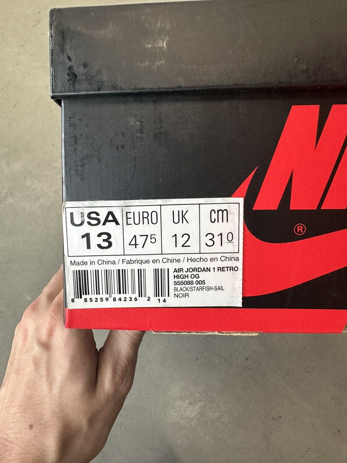 Jordan Brand × Nike AJ1 Shattered Backboard Size US 13 / EU 46 - 8 Thumbnail