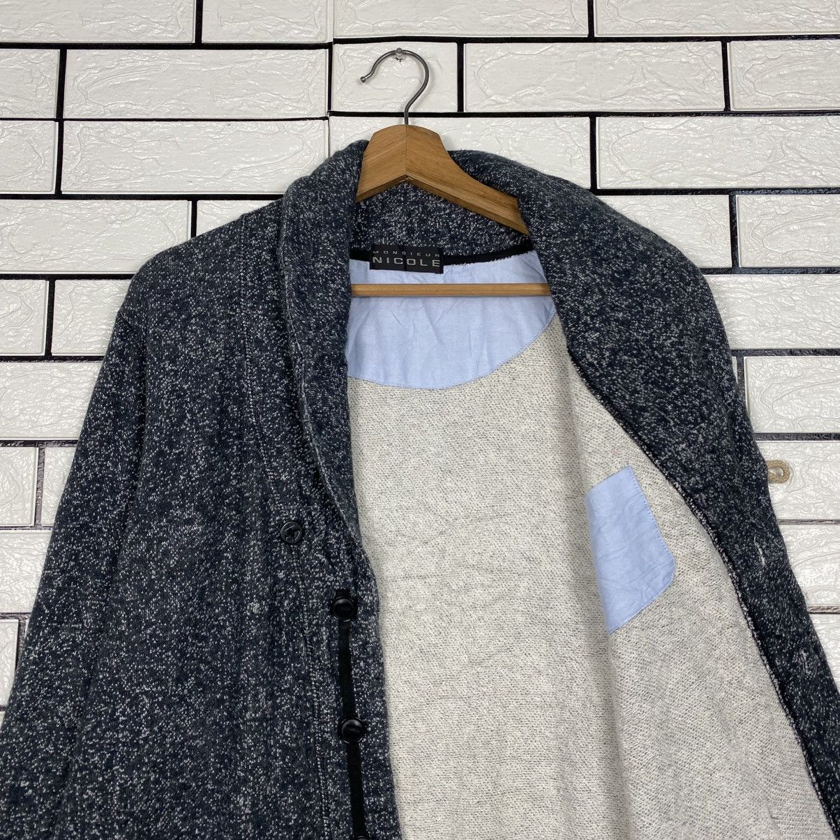 Japanese Brand 📌Button Jacket Shawl Collar Monsiuer Nicole Issey Miyake Size US M / EU 48-50 / 2 - 13 Thumbnail