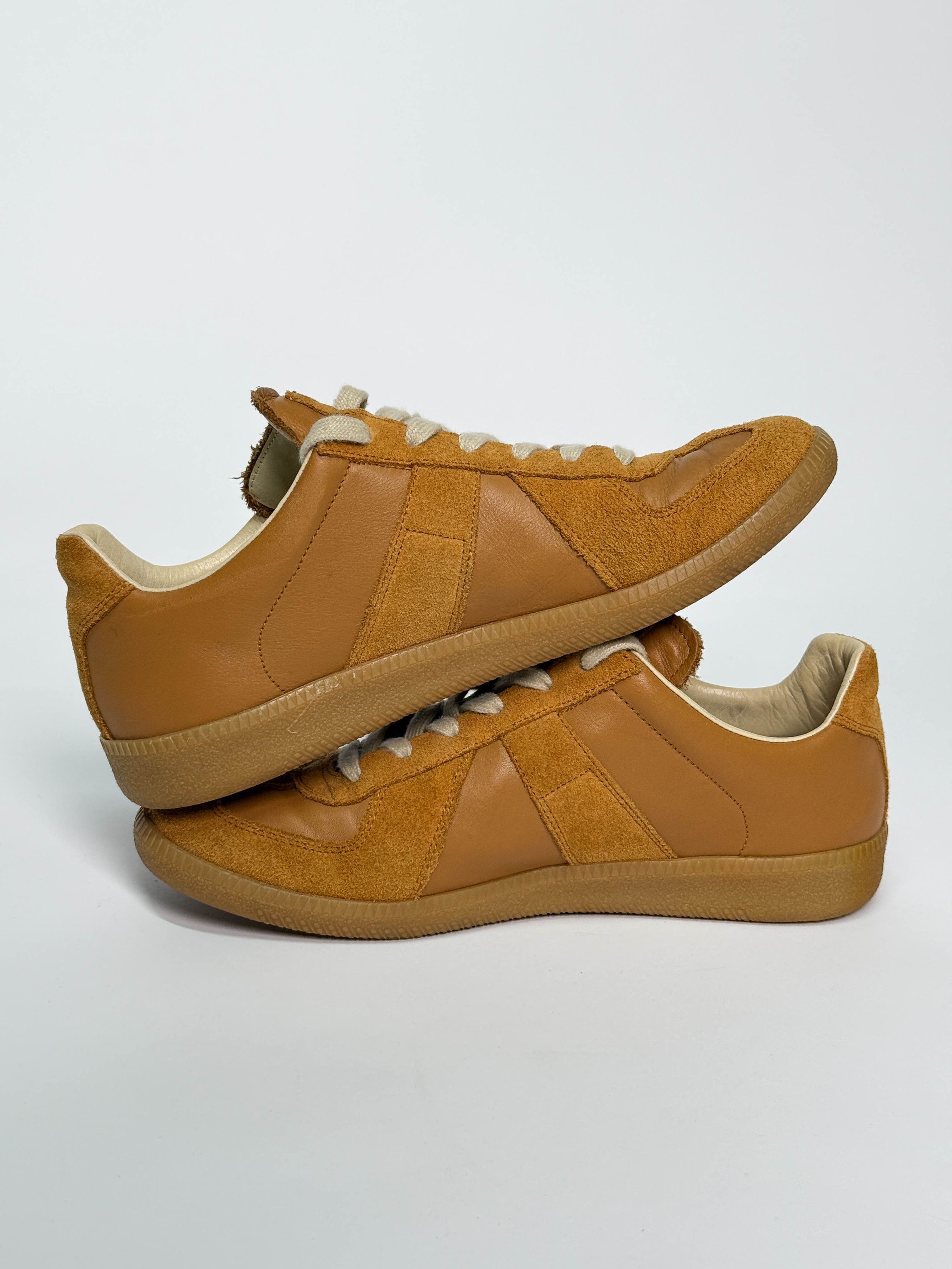Maison Margiela Maison Margiela 'Replica' GATs Brown Size US 7 / EU 40 - 6 Thumbnail