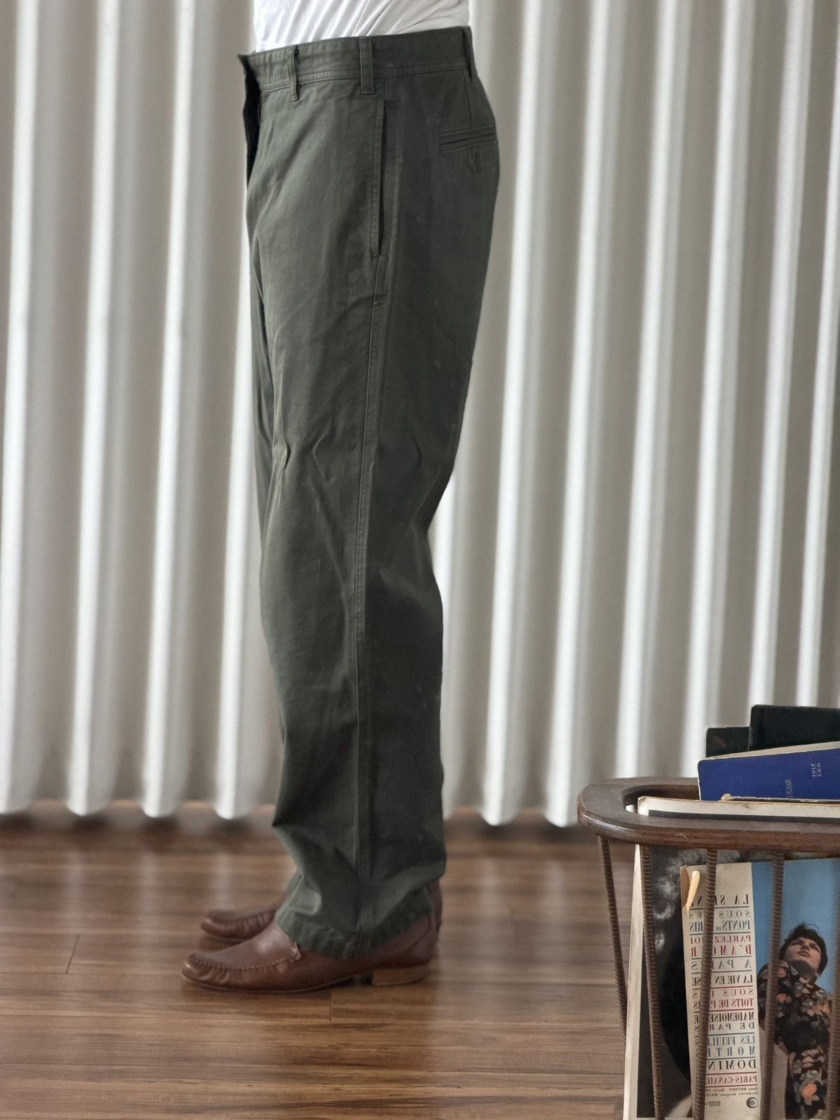 Aime Leon Dore Aimé Leon Dore Olive Trousers (Waist 33) Size US 33 - 2 Thumbnail