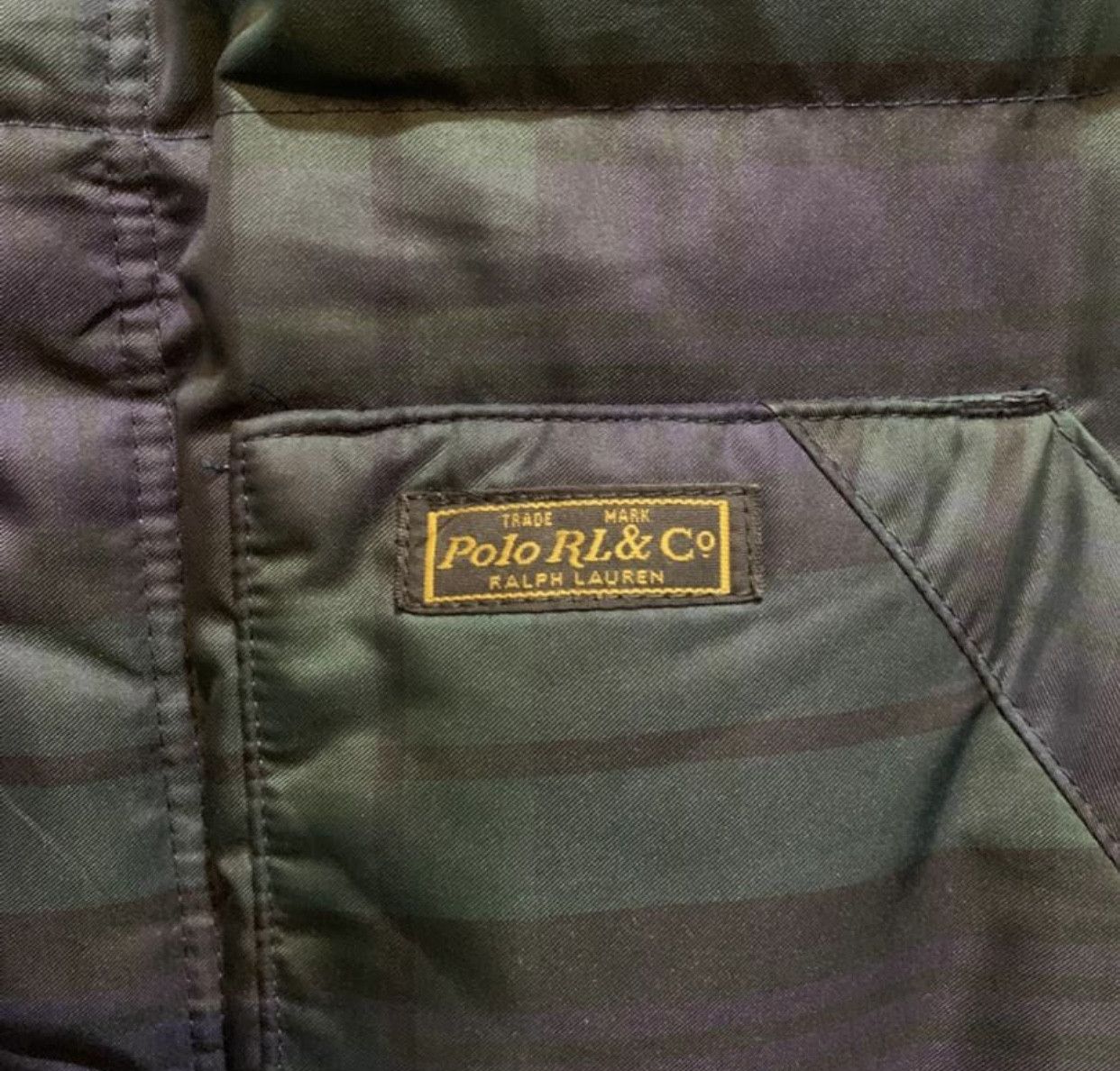 Polo Ralph Lauren Polo RL Checkered Puffer Vest Size US L / EU 52-54 / 3 - 3 Thumbnail
