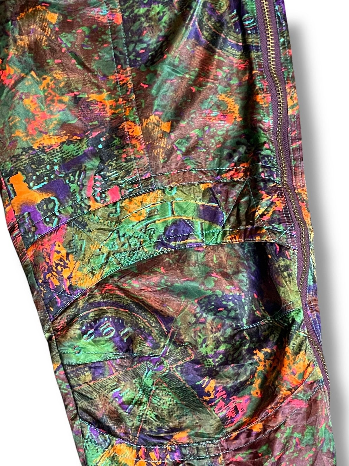 Ellesse × Vintage Vintage 90’s Ellesse + Chilout Bib Ski Pants (26) Size US 32 / EU 48 - 4 Thumbnail