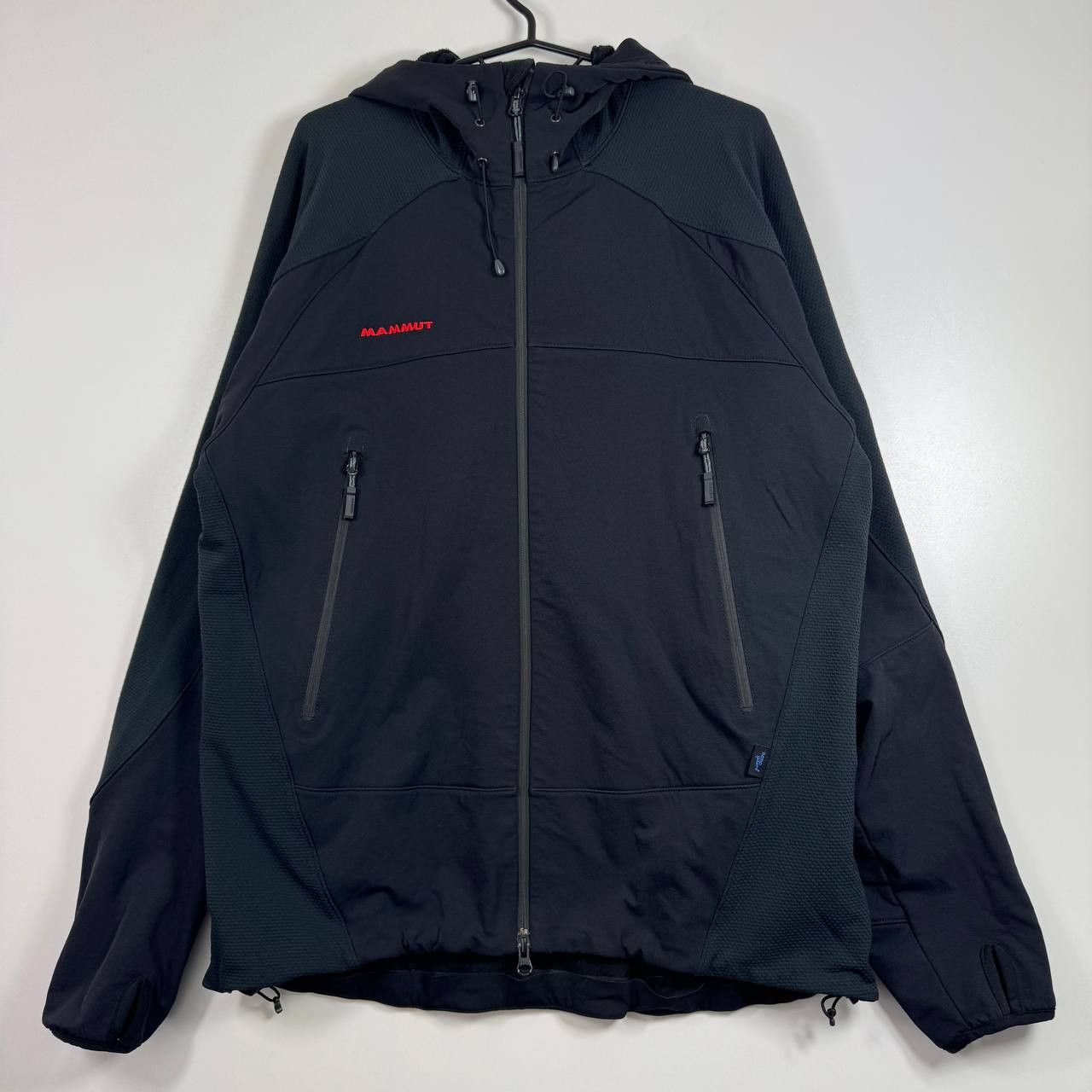 Mammut Mammut Softshell Hooded Jacket Black Outdoor Zip Mens Size M Size US M / EU 48-50 / 2 - 1 Thumbnail