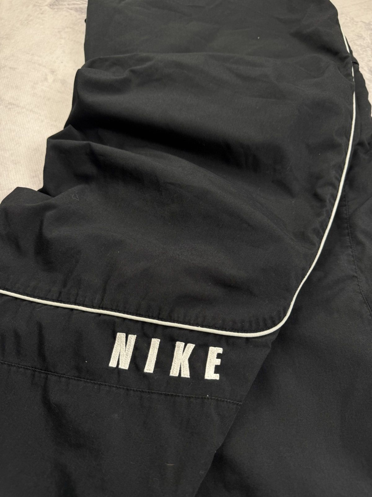 Nike × Vintage NIKE VINTAGE BASIC LOGO OVERSIZE BAGGY PANTS Size US 34 / EU 50 - 8 Thumbnail
