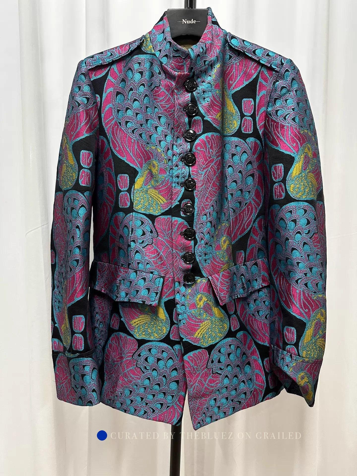 Dries Van Noten Unique Trippy Badge Jacket Size US S / EU 44-46 / 1 - 1 Thumbnail