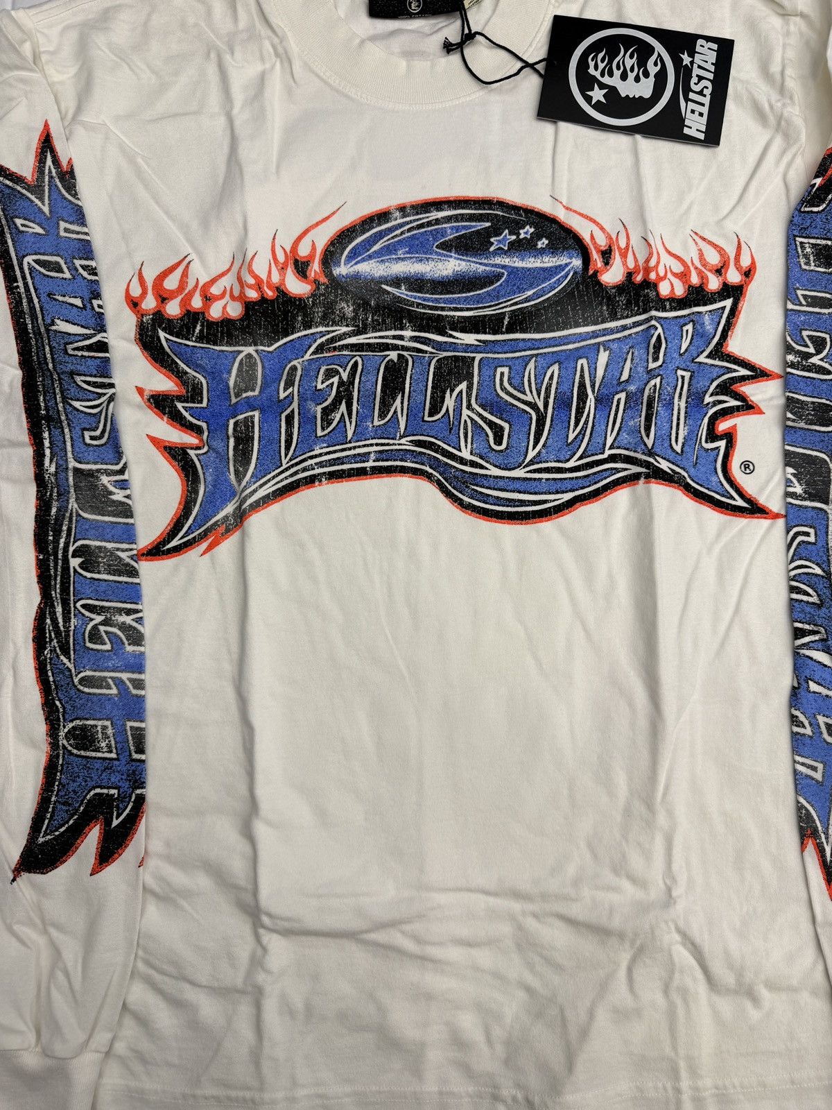 HELLSTAR Hellstar Moto Long Sleeve T-shirt Size US M / EU 48-50 / 2 - 2 Thumbnail