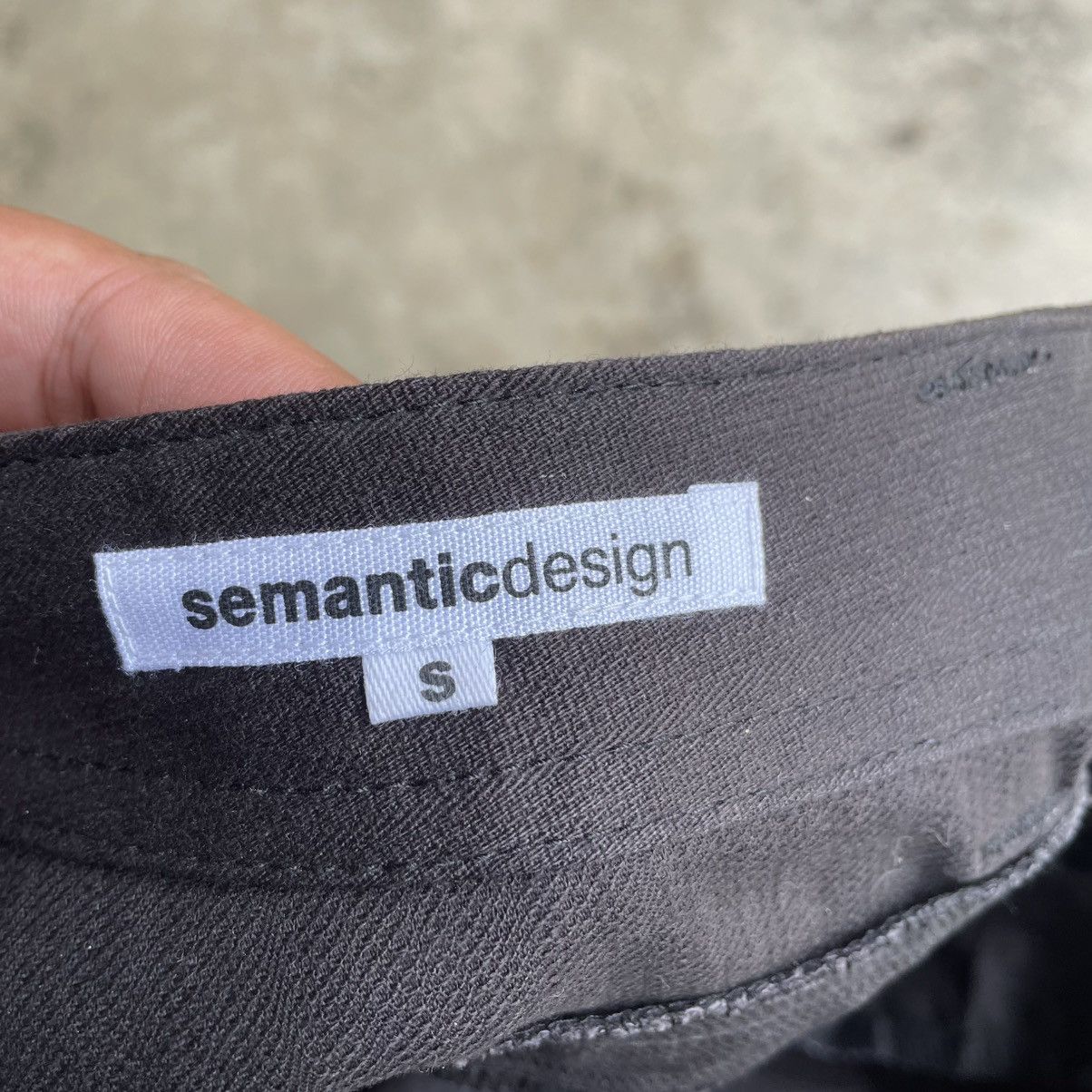 semanticdesign 🔥🇯🇵Semantic Design Multipockets Tactical Black Casual Pants Size US 31 - 11 Thumbnail