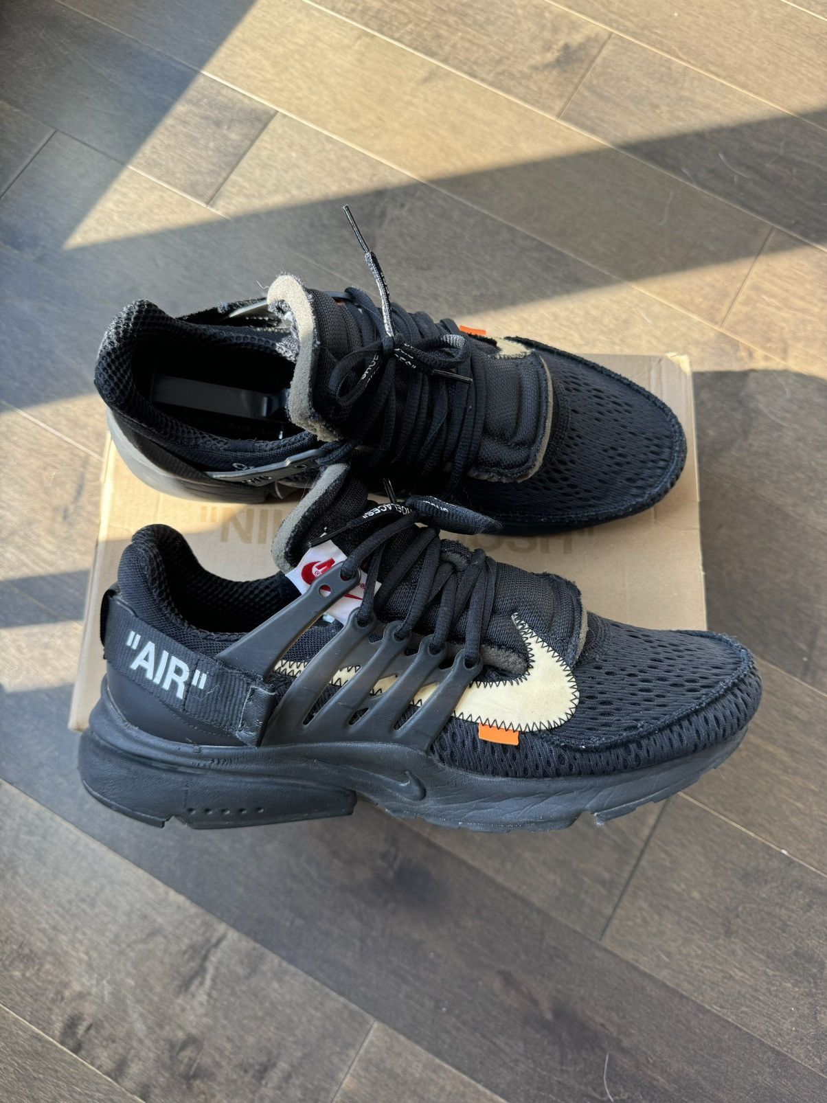 Nike Off White Nike Air Presto Off White Black 2018 Grailed