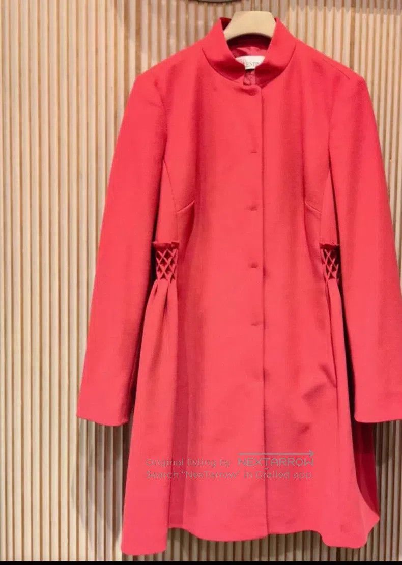 Valentino Valentino wool coat Size L / US 10 / IT 46 - 1 Thumbnail