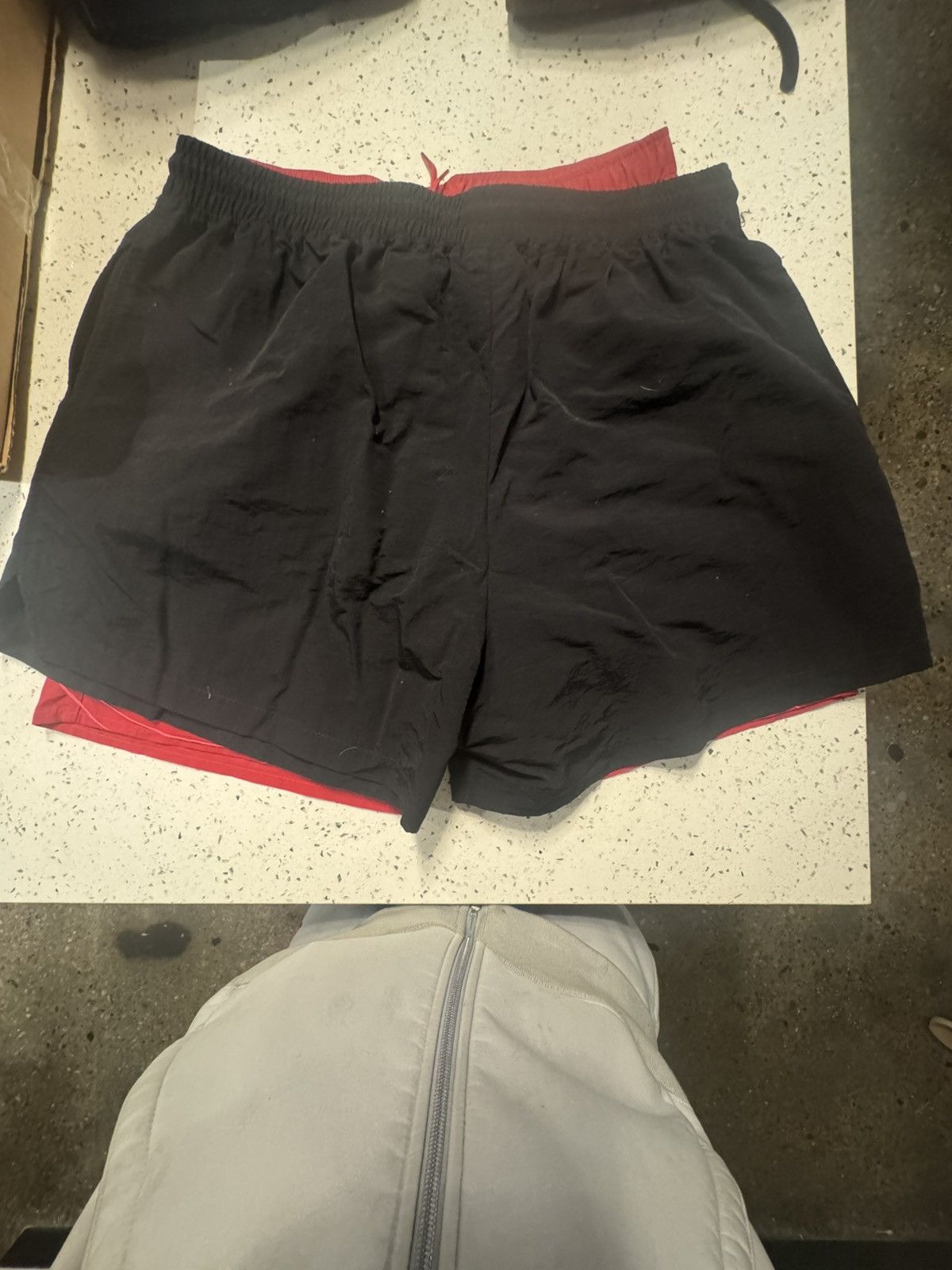 HELLSTAR Hellstar Waxed Nylon Athletic Shorts Size US 38 / EU 54 - 4 Thumbnail
