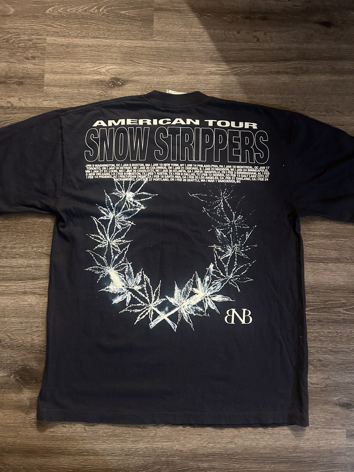Other Snow strippers united states tour t shirt Size US L / EU 52-54 / 3 - 3 Thumbnail