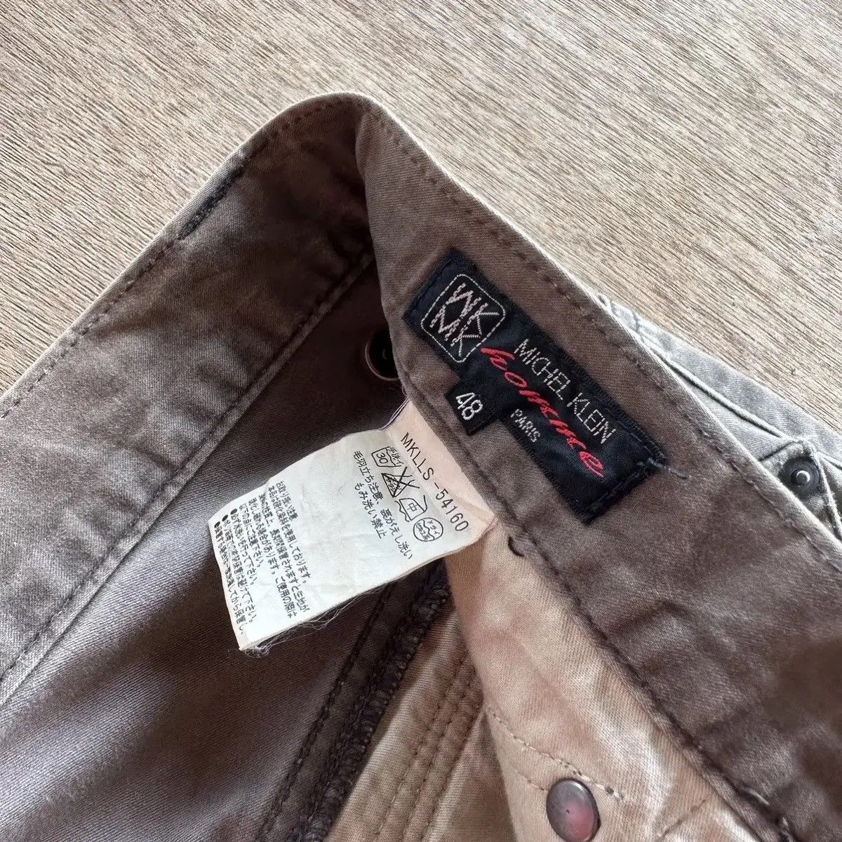 Selected Homme FLARES/BOOTCUT VTG DOUBLE KNEE RARE BONDAGE PUNK JAPAN PANTS Size US 33 - 11 Thumbnail