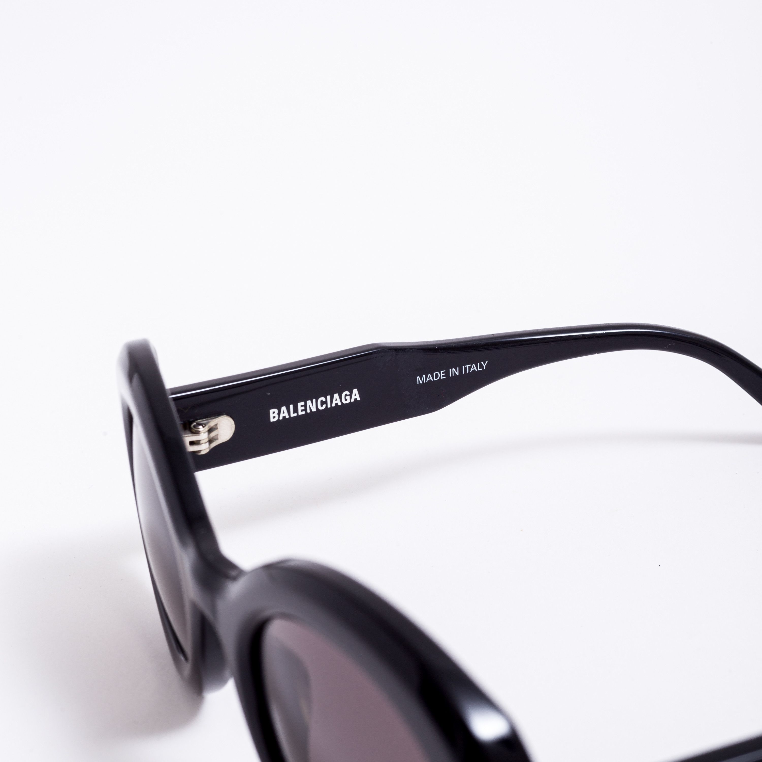 Balenciaga BALENCIAGA BB0074S 001 BLACK BLACK GREY Size ONE SIZE - 9 Thumbnail