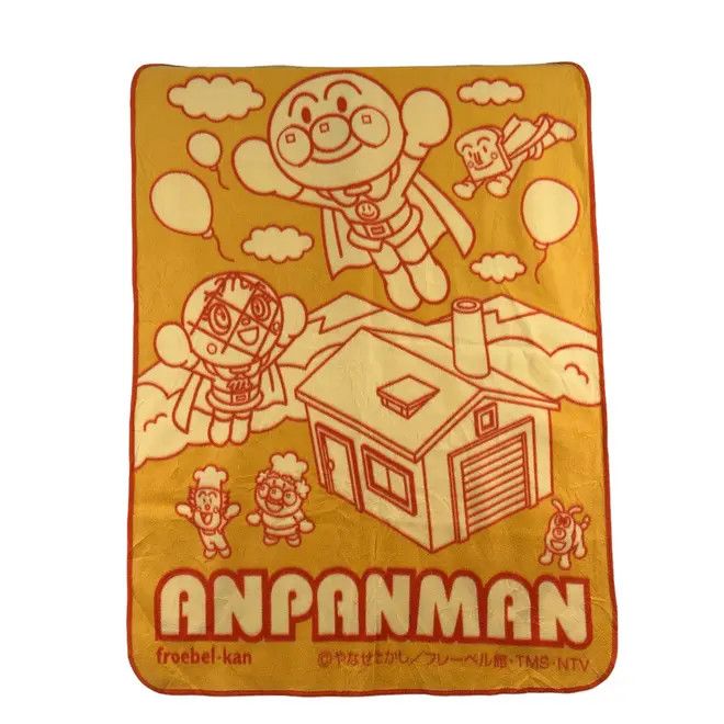 Vintage Vtg ANPANMAN JAPAN ANIME Manga Cartoon Comic Towel Table Size ONE SIZE - 1 Thumbnail