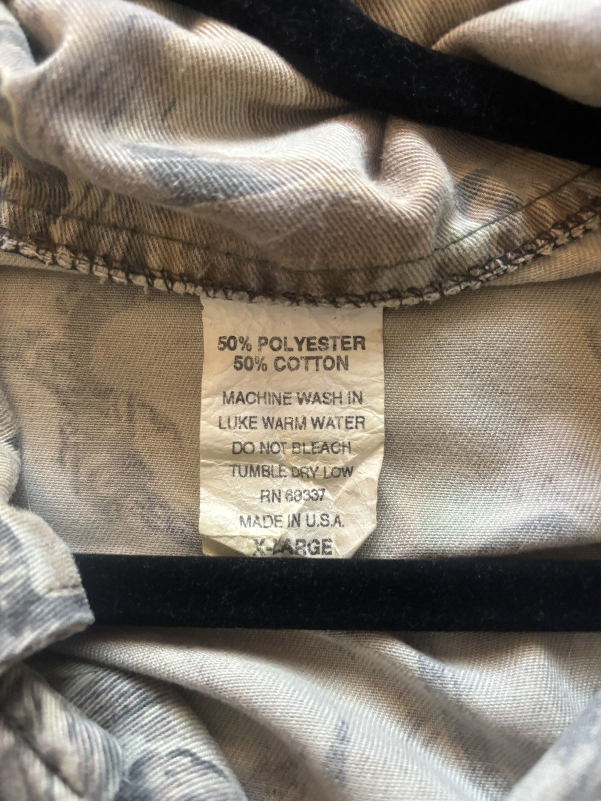 Other Vintage Wells Creek Camo Button Down Size US XL / EU 56 / 4 - 3 Thumbnail