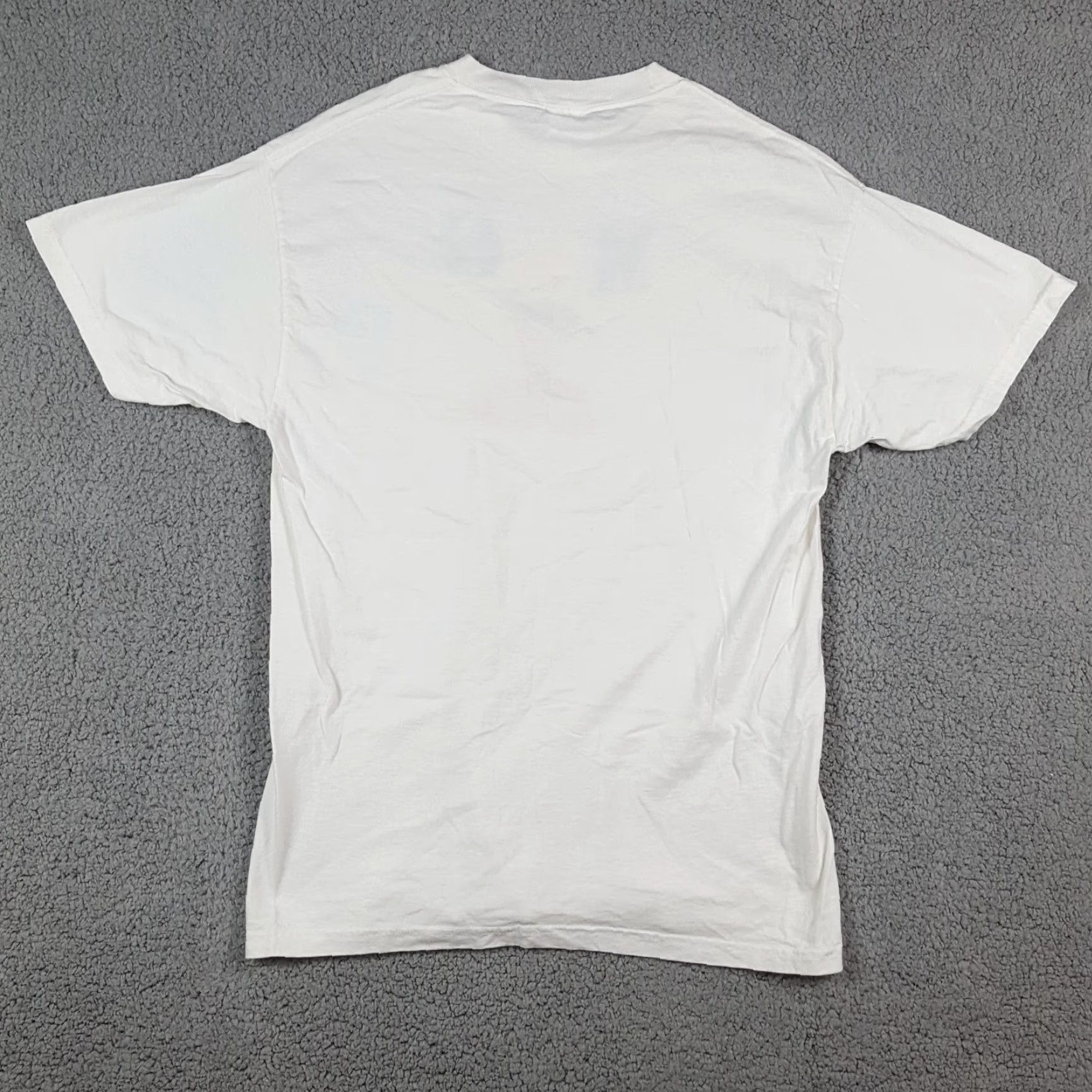 Hanes VINTAGE Hanes Men's T-Shirt 90s Cars Sports Car Retro Y2K Cotton Short Sleeve White M Size US M / EU 48-50 / 2 - 5 Thumbnail