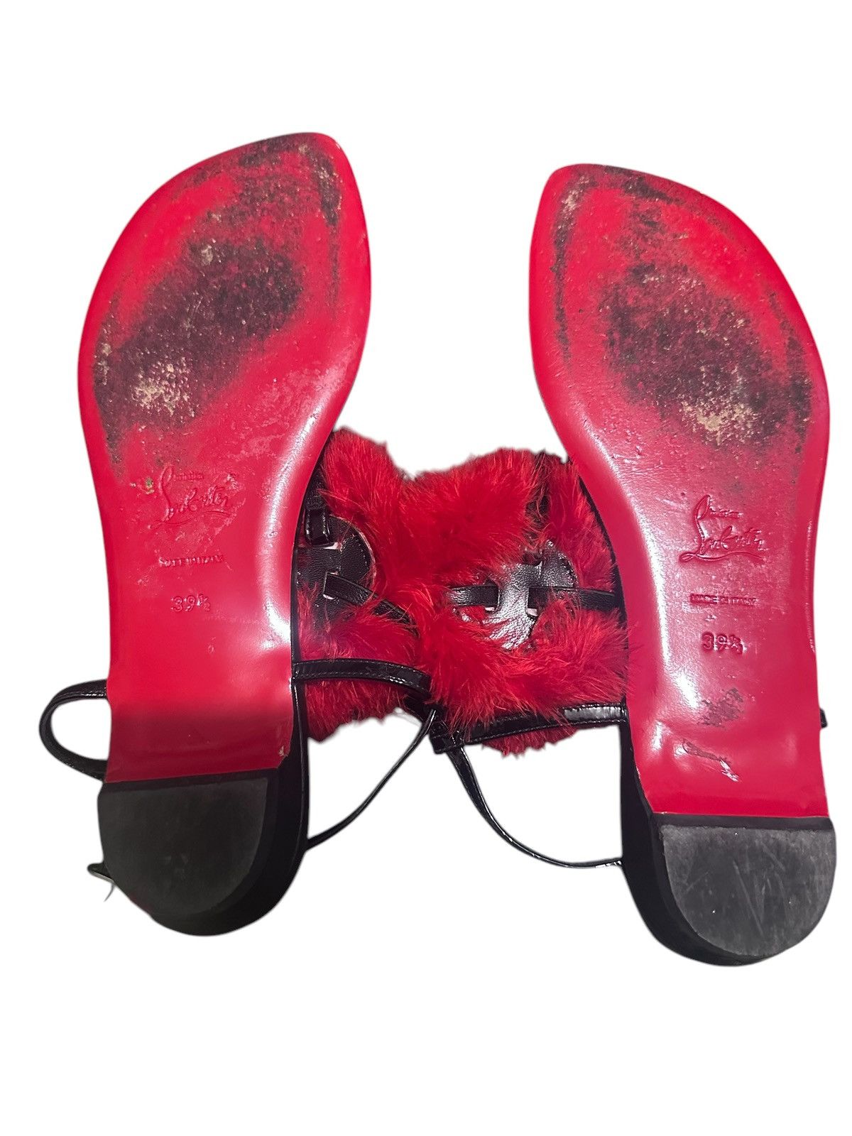 Christian Louboutin Louboutin sandals Pompom Size US 8.5 / IT 38.5 - 3 Thumbnail