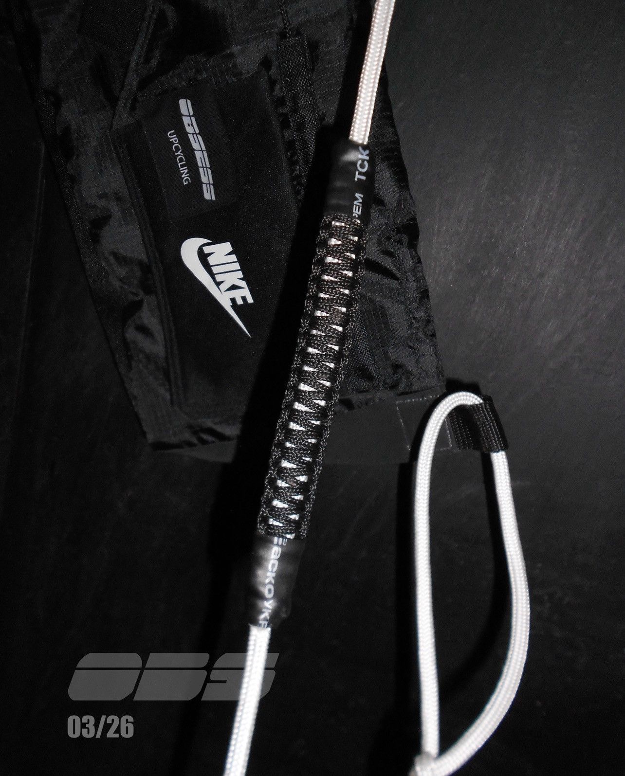 Nike UPCYCLED NIKE TEAM MESSENGER BAG By OBSESS UPCYCLING ATELIER Size ONE SIZE - 5 Thumbnail
