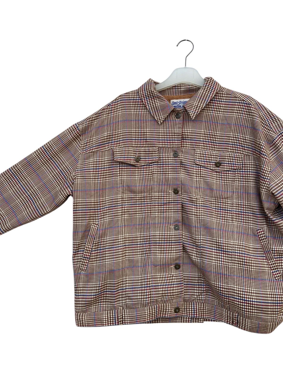 Japanese Brand CANDY STRIPER OVERSIZE BAGGY STYLE DENIM JACKET Size US L / EU 52-54 / 3 - 4 Thumbnail