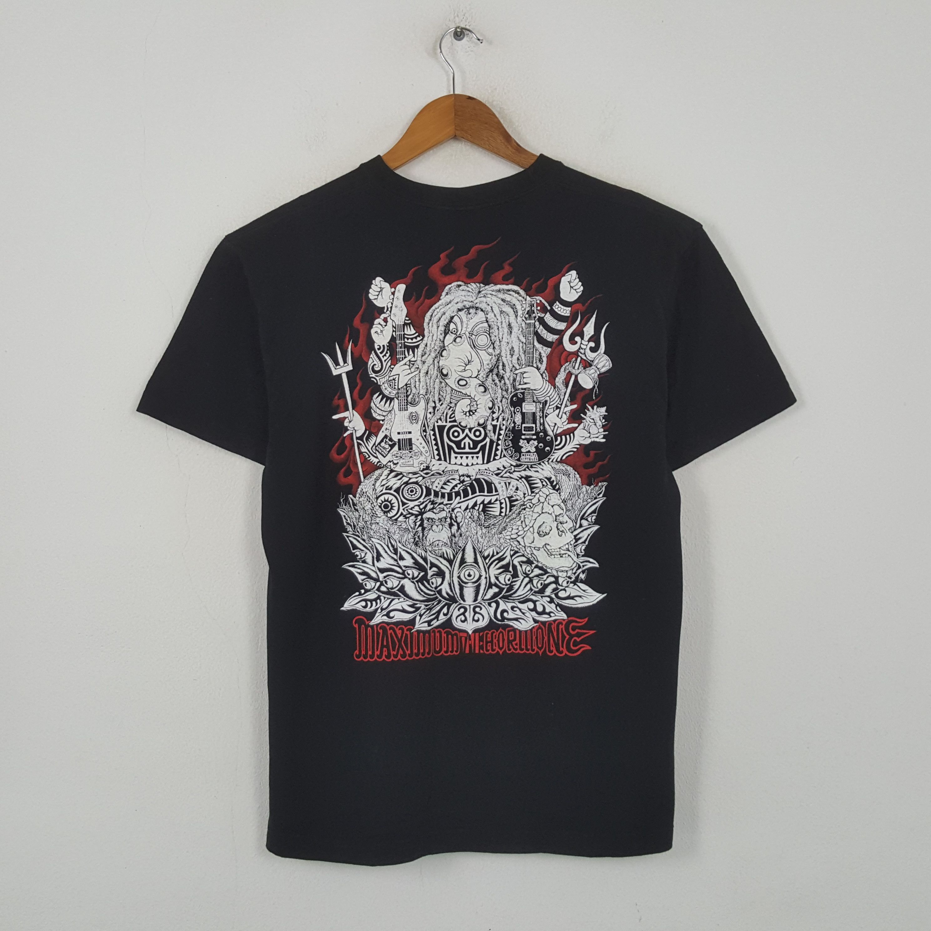 MAXIMUM THE HORMONE　観音ワークシャツ　BLK MAXIMUM THE HORMONE Japanese Metal Band Tour T-shirts - Etsy