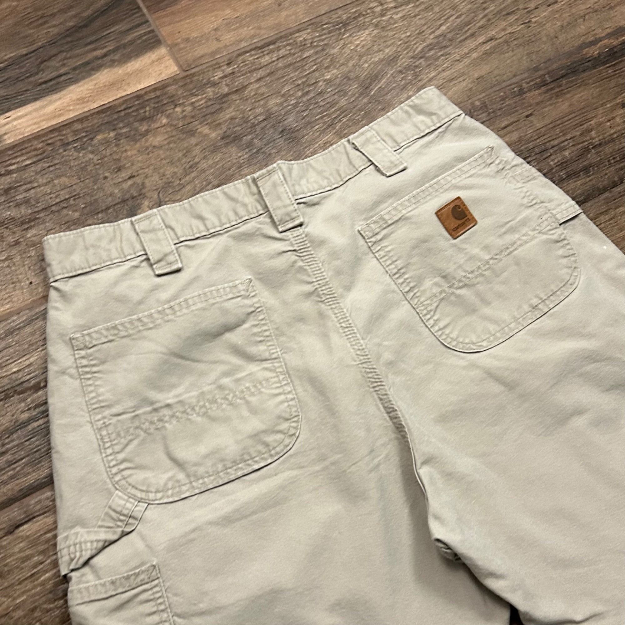 Carhartt × Vintage Vintage Carhartt work shorts Size US 36 / EU 52 - 4 Thumbnail