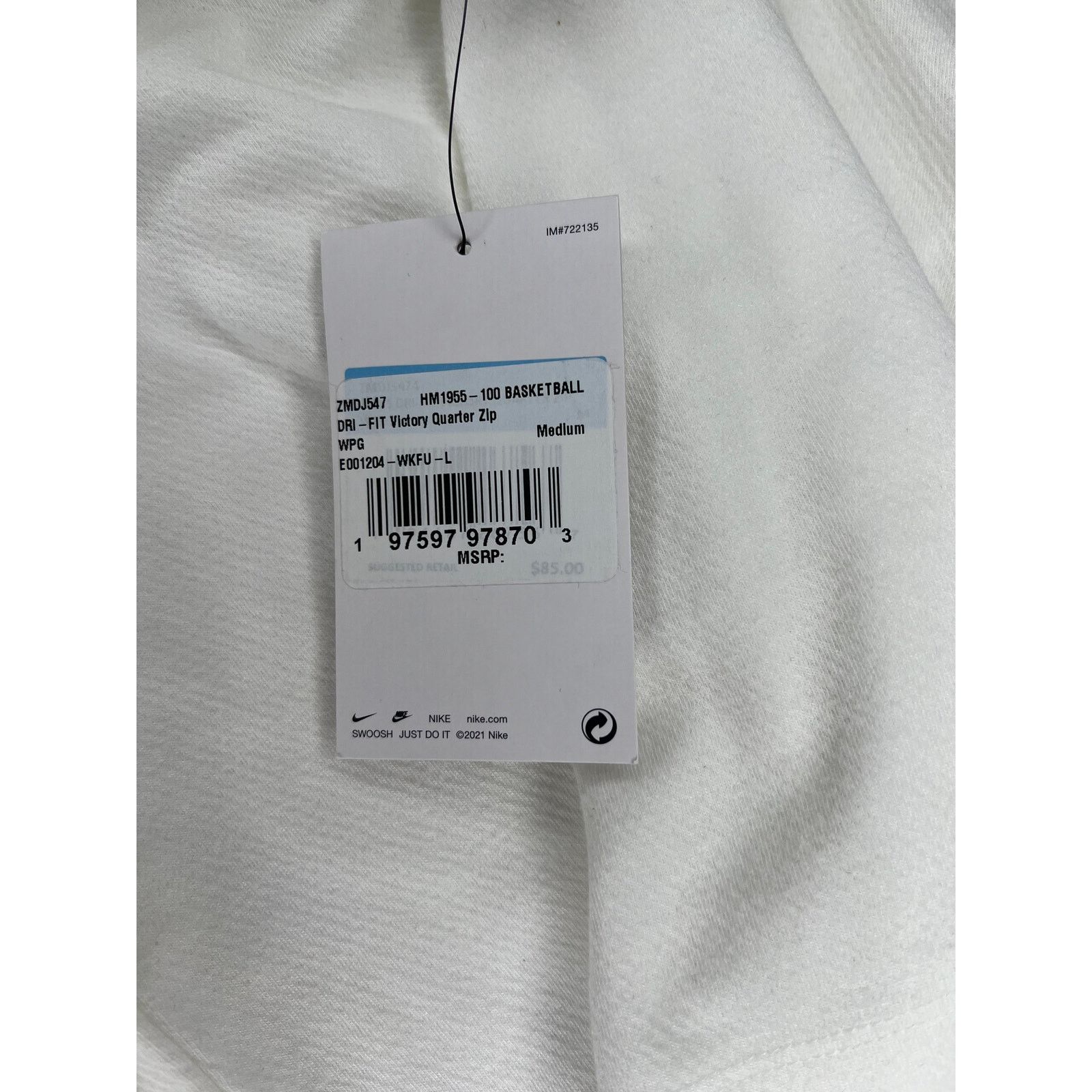 Nike Nike Basketball Wake Forest Dri-FIT Victory Quarter Zip Size US M / EU 48-50 / 2 - 5 Thumbnail