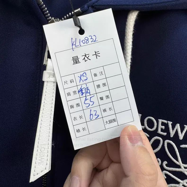 Loewe Loewe Embroidered Letter Zip-Up Jacket Size XS / US 0-2 / IT 36-38 - 7 Thumbnail