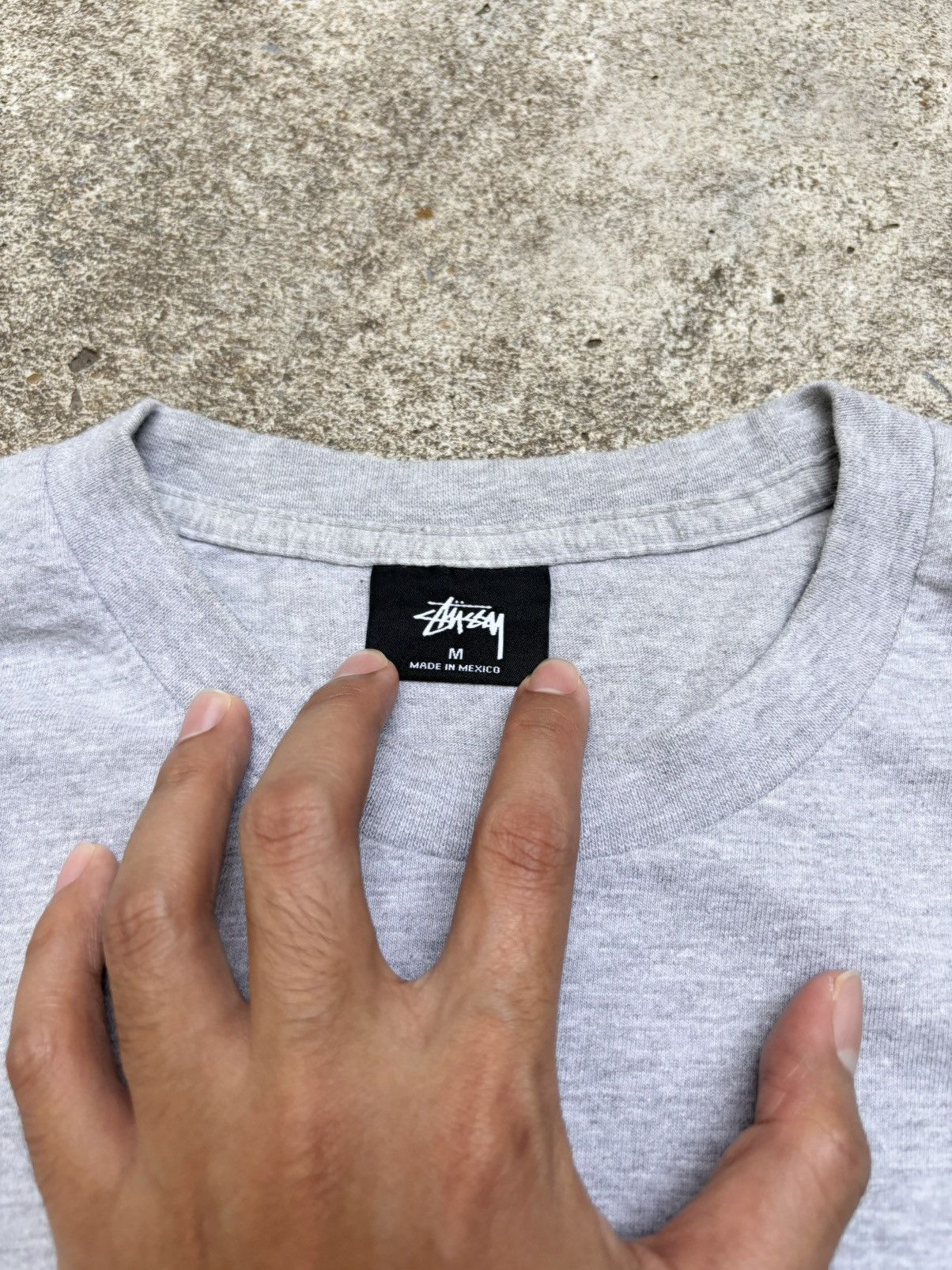 Stussy Long Sleeves Stussy WORLD WIDE T Shirt Size US M / EU 48-50 / 2 - 2 Thumbnail
