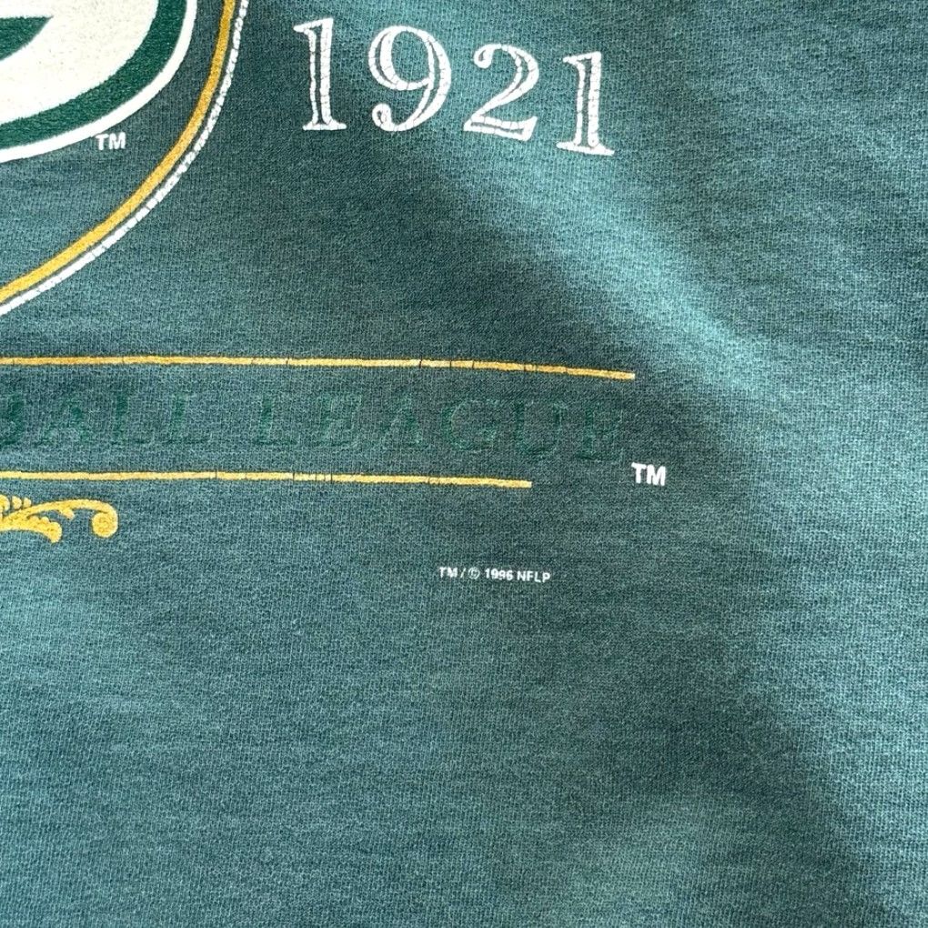 Lee VINTAGE Green Bay Packers Crewneck Sweatshirt M Lee NFL Football 90s Sports Mens Crew Neck Sweatshirt Green Bay Packers 90s Vintage Requires Care Size US M / EU 48-50 / 2 - 3 Thumbnail
