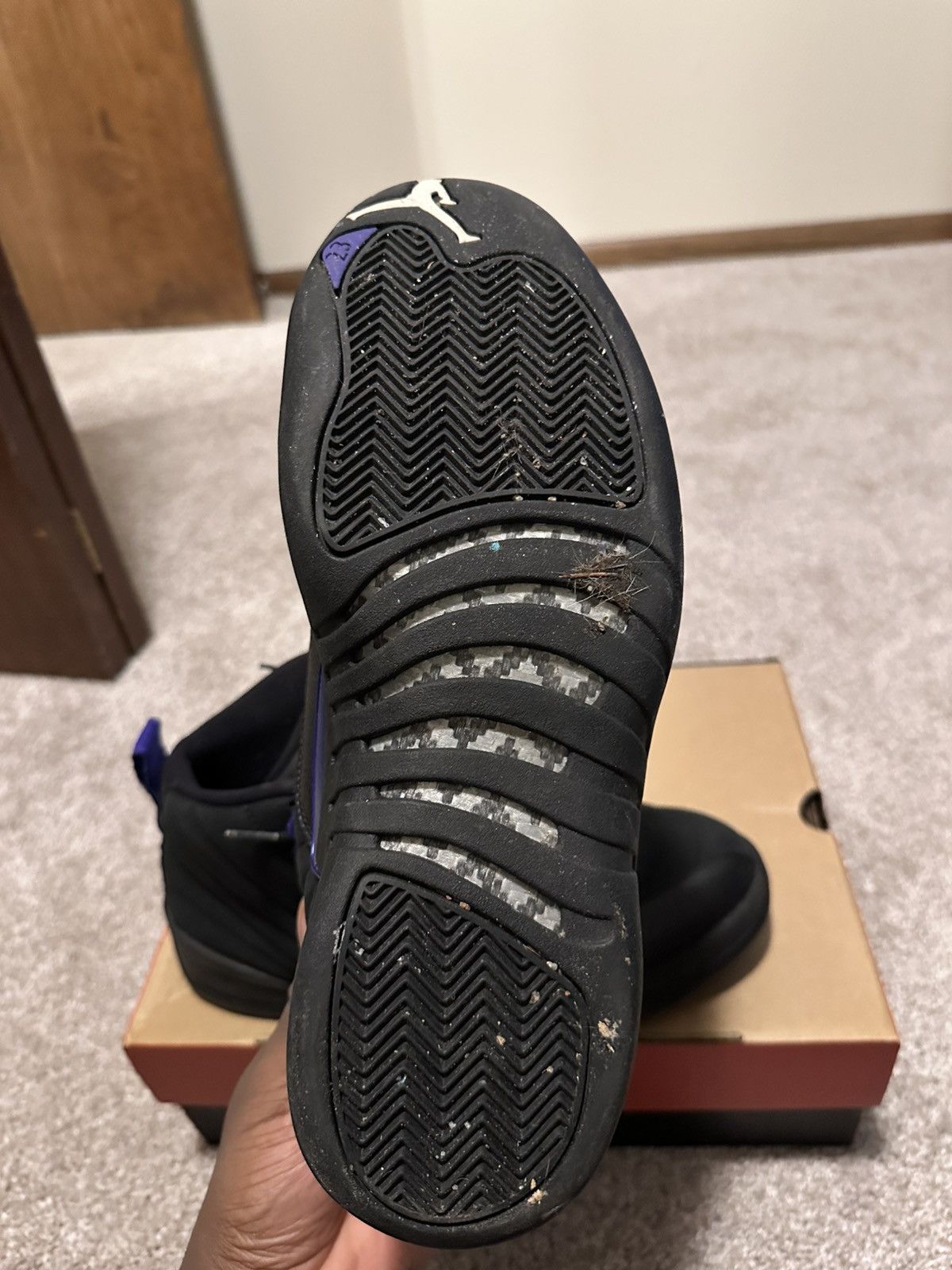 Jordan Brand Jordan 12 Dark Concord Size US 11 / EU 44 - 6 Thumbnail