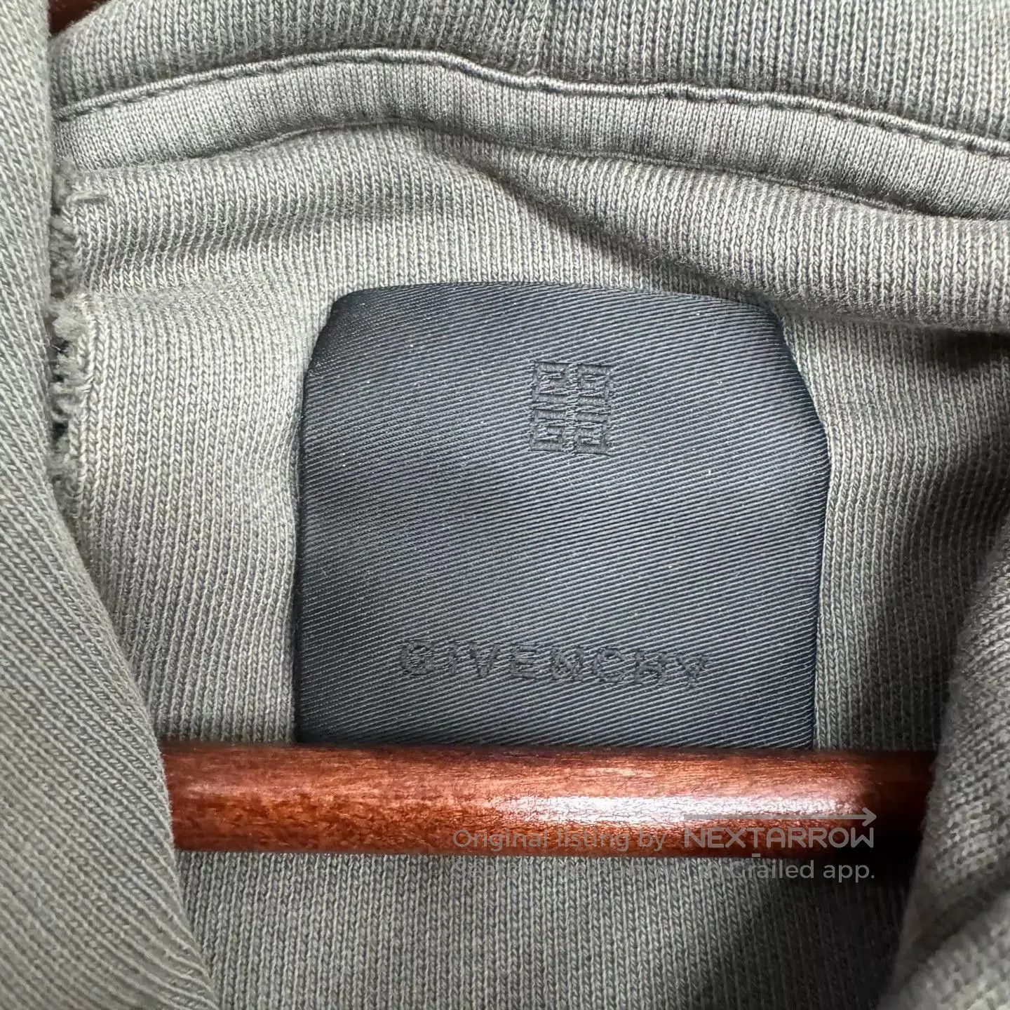 Givenchy Green Graphic Print Hoodie with Hood and Pockets. Size US XS / EU 42 / 0 - 5 Thumbnail