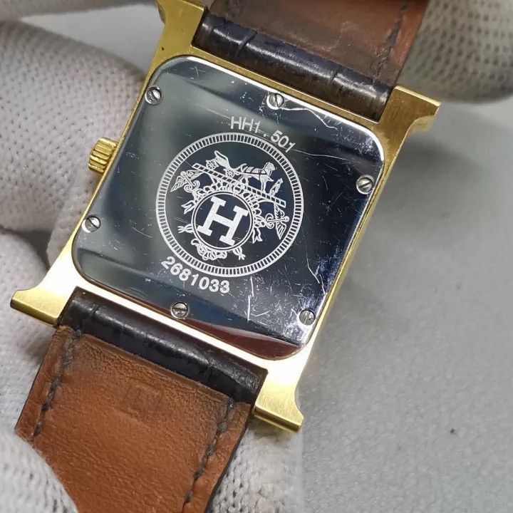 Hermes Hermes H series watches yq Size ONE SIZE - 10 Thumbnail