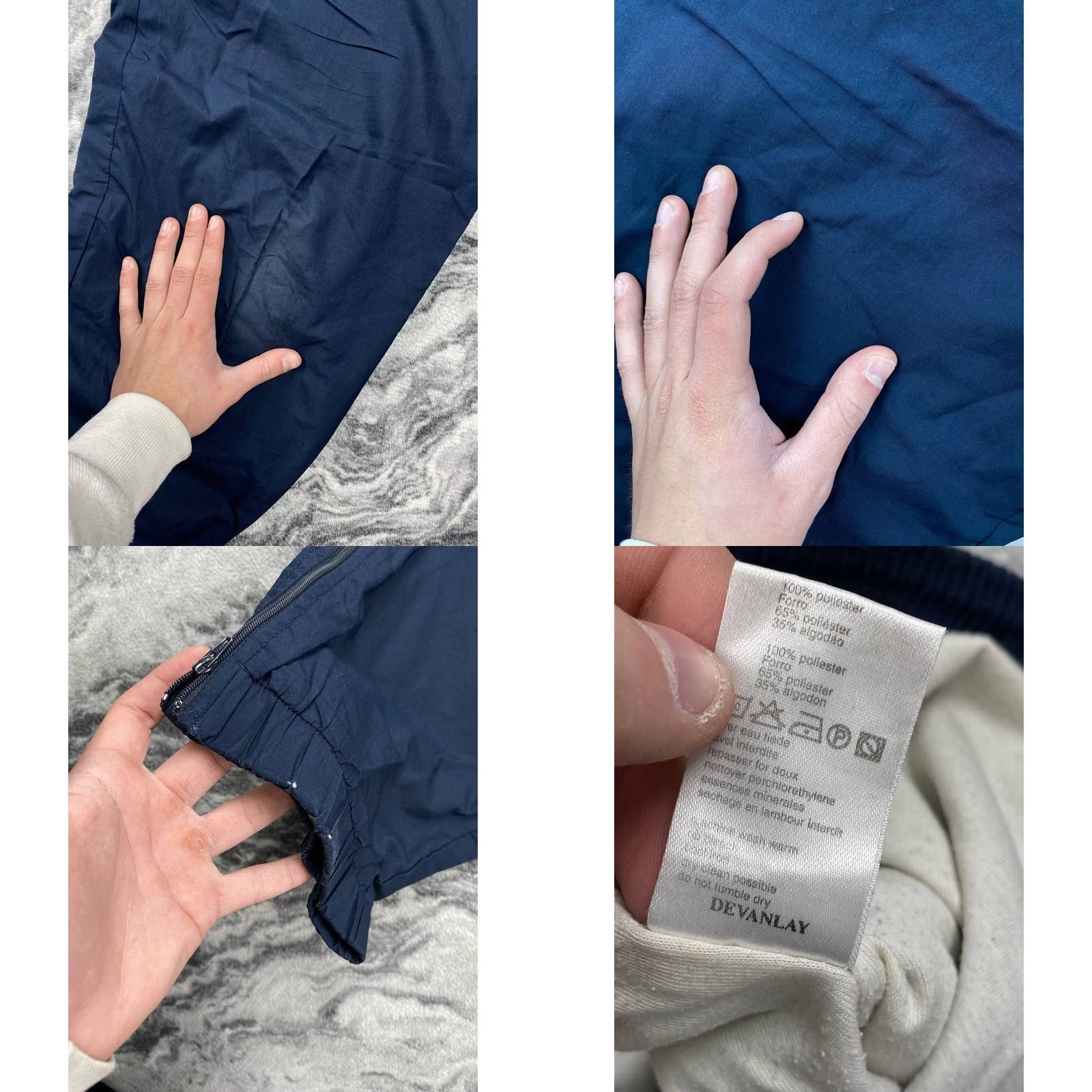 Lacoste VINTAGE Lacoste Sport Nylon Tracksuit Jacket And Pants Men XL Blue Size 46R - 9 Thumbnail