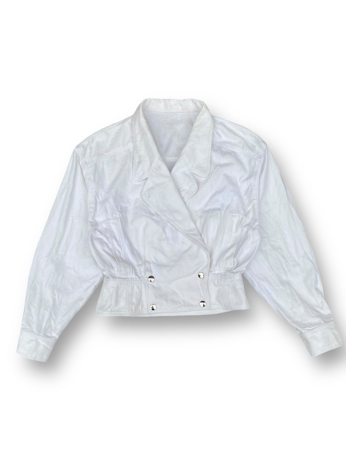 Courreges × Japanese Brand × Vintage VINTAGE COURREGES PARIS 90s CROPPED JACKET. #D4 Size S / US 4 / IT 40 - 1 Thumbnail