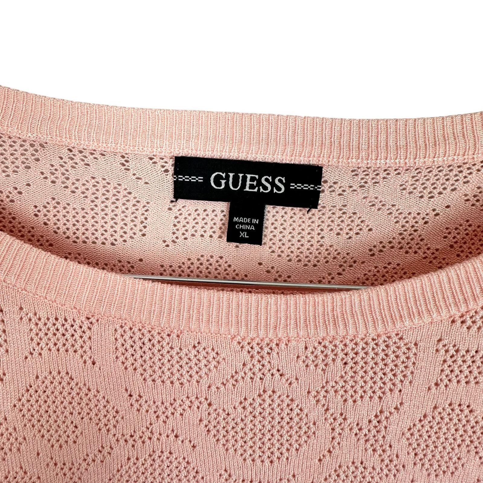 Guess Guess Paula Allover G Long Sleeve Logo Knit Sweater XL Y2K Size XL / US 12-14 / IT 48-50 - 7 Thumbnail
