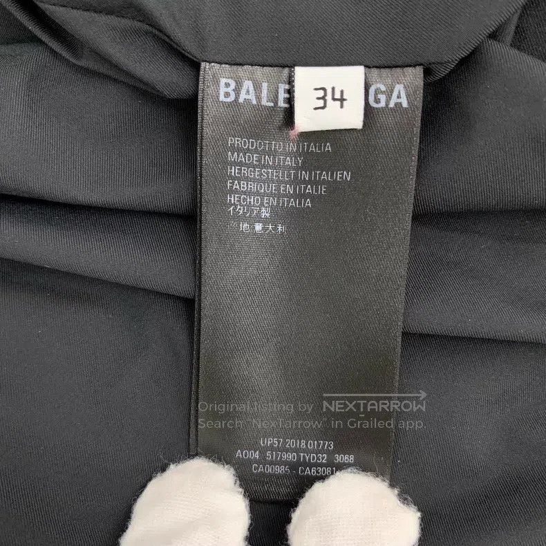Balenciaga Balenciaga Green Reflective Strip Cotton Hooded Long Sleev Size XXS / US 00 / IT 34 - 6 Thumbnail