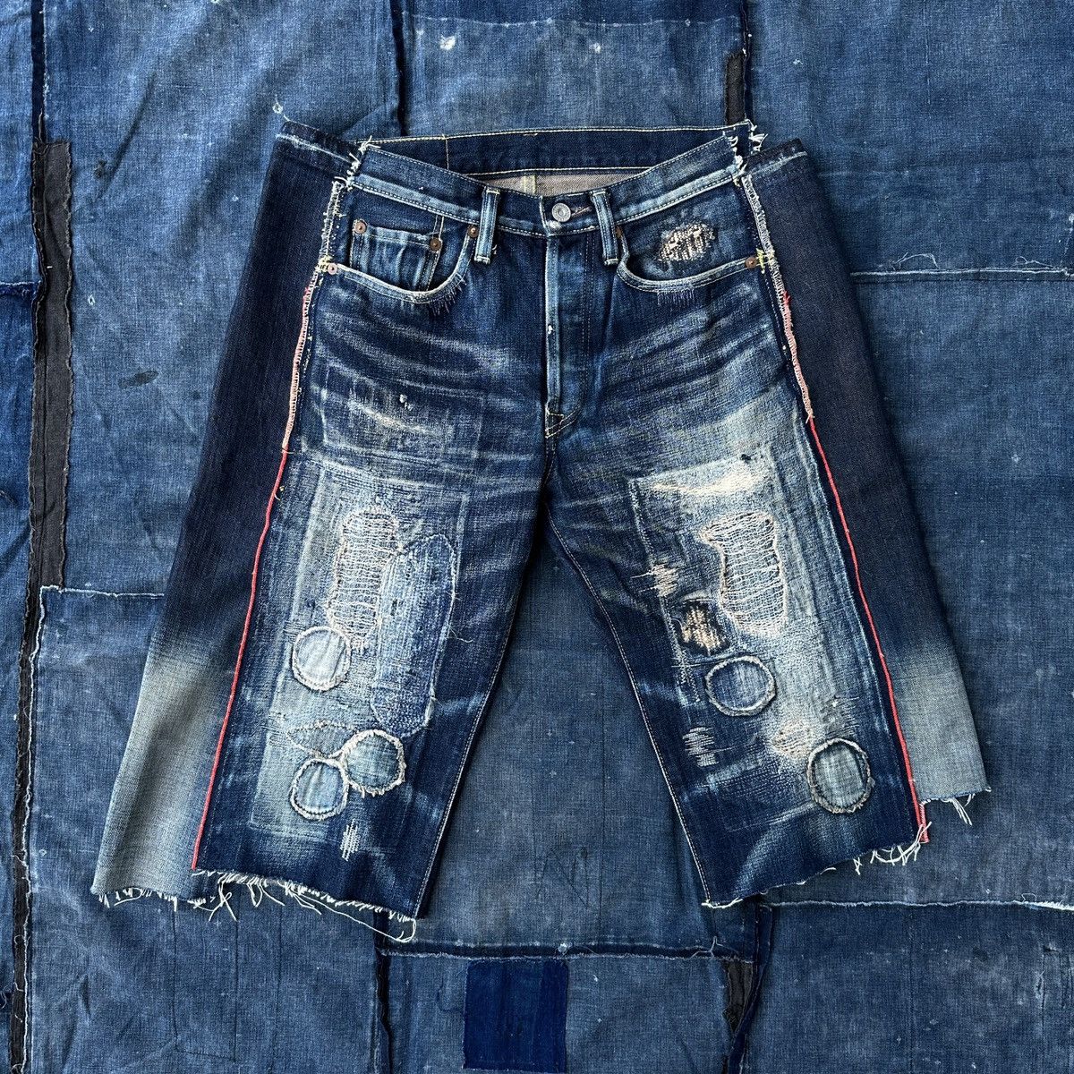 Kapital Boro Jeans | Grailed