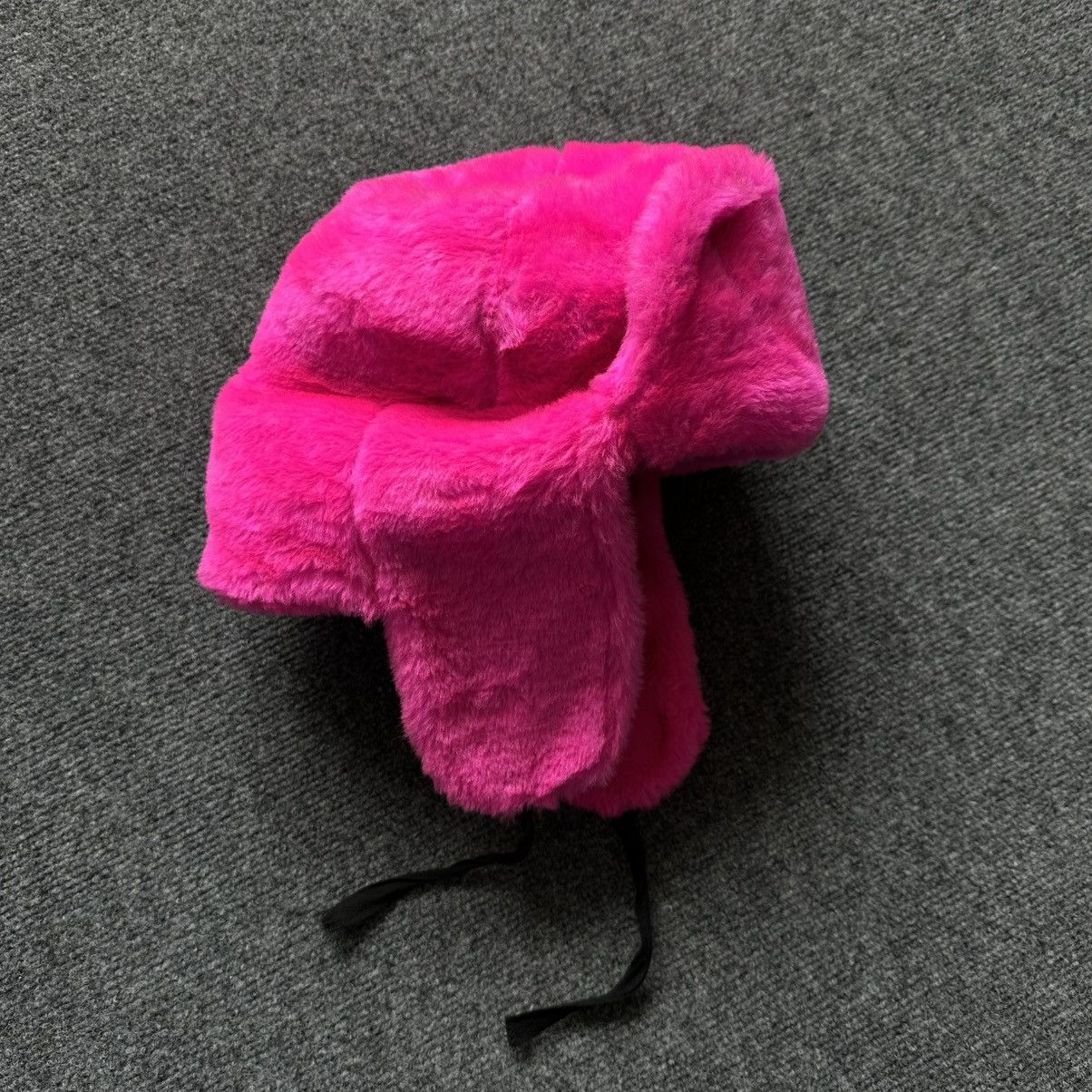 Le Grande Bleu (L.G.B.) VTG Japanese Style Faux Fur Polyester Pink Ushanka Hat Cap Size ONE SIZE - 7 Thumbnail